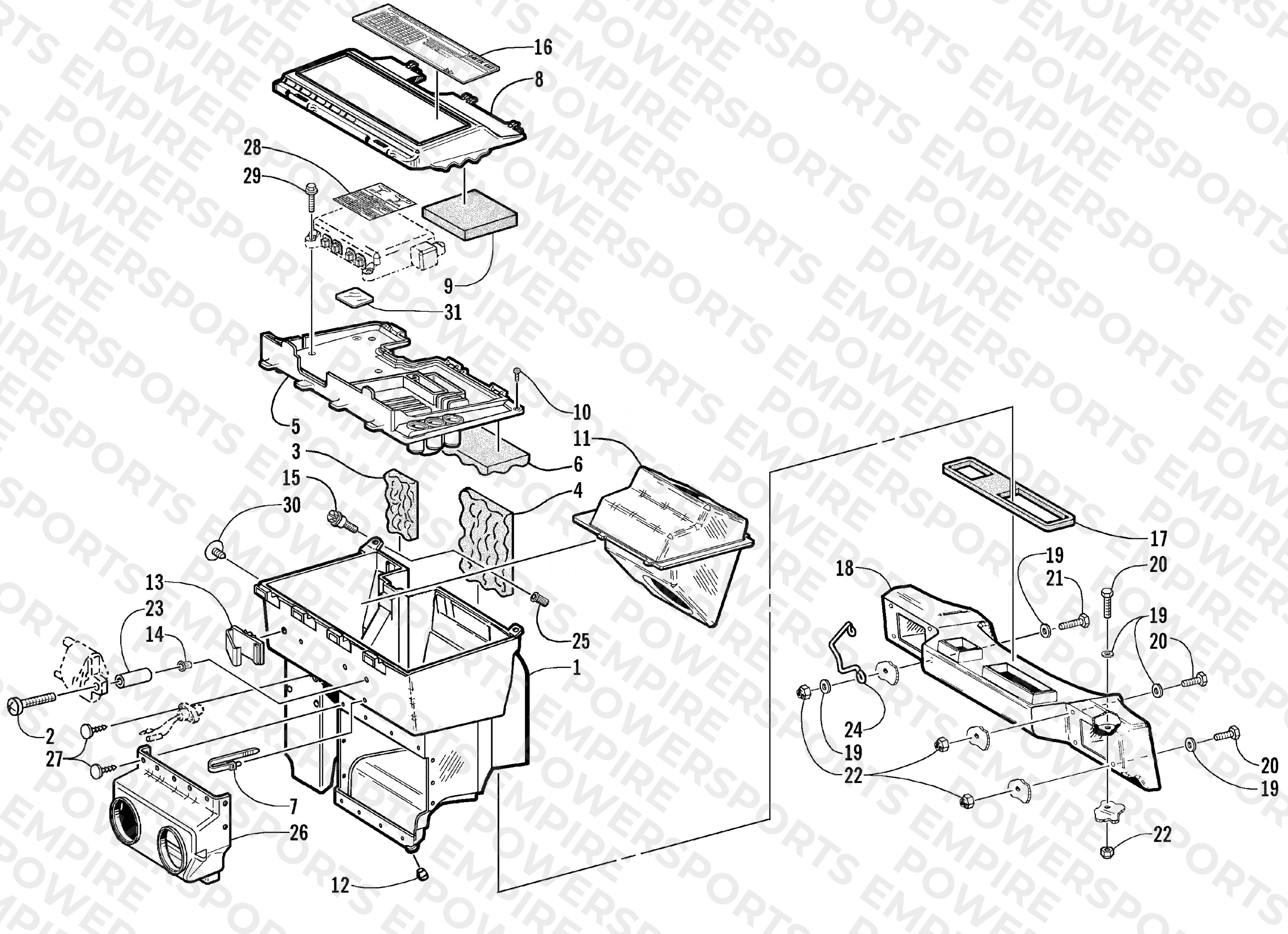 AIR SILENCER ASSEMBLY