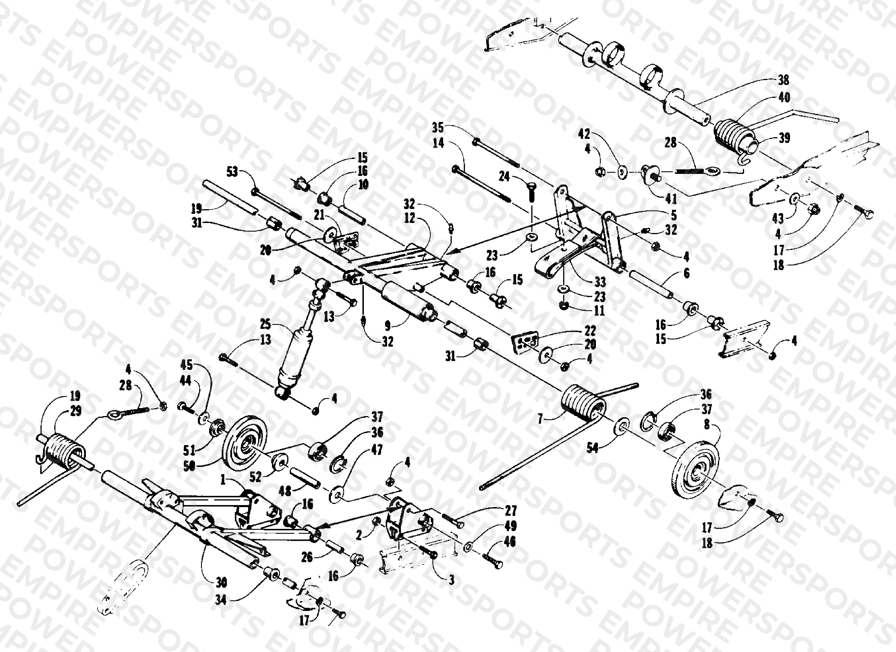 REAR SUSPENSION ARM ASSEMBLIES