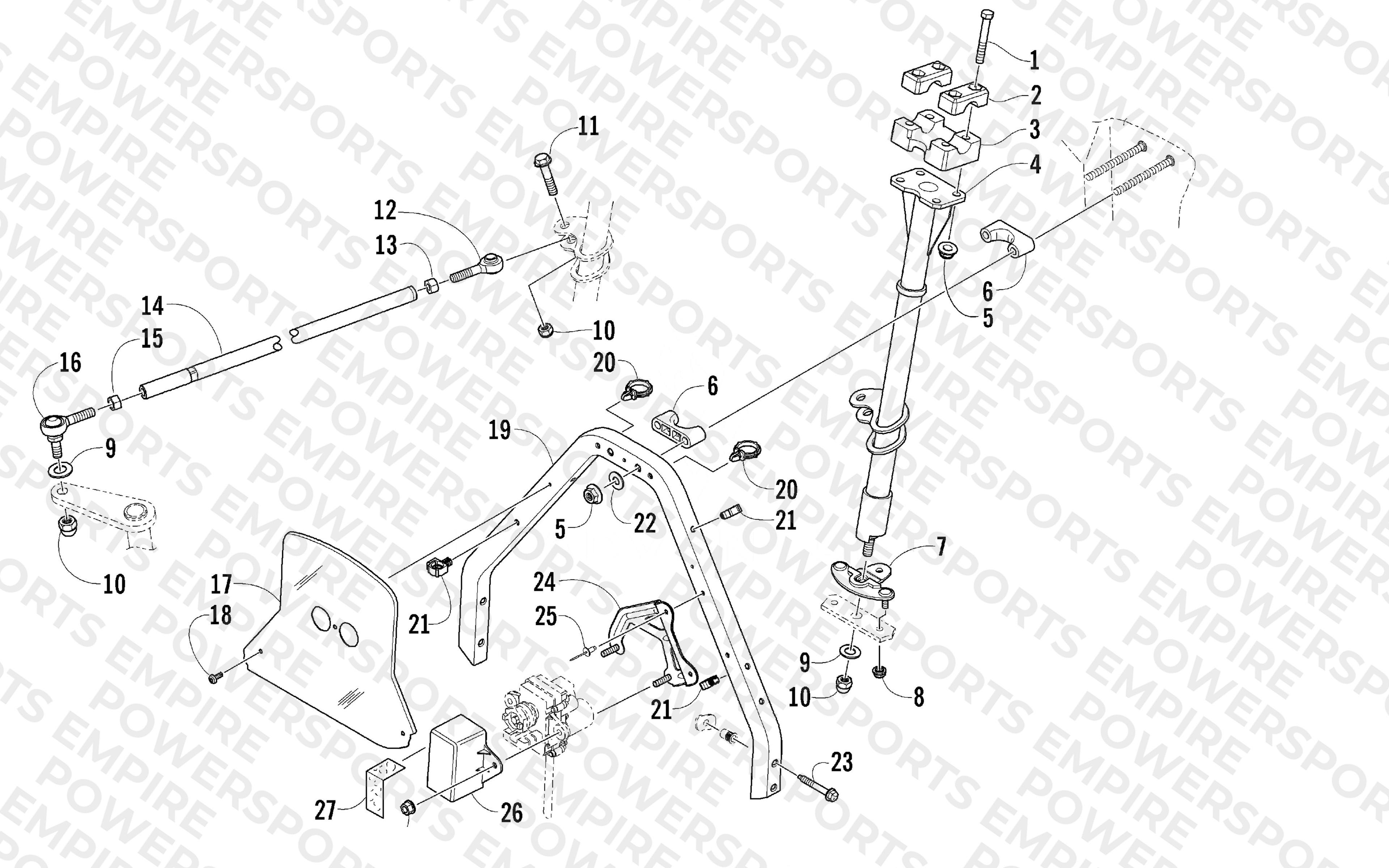STEERING POST ASSEMBLY