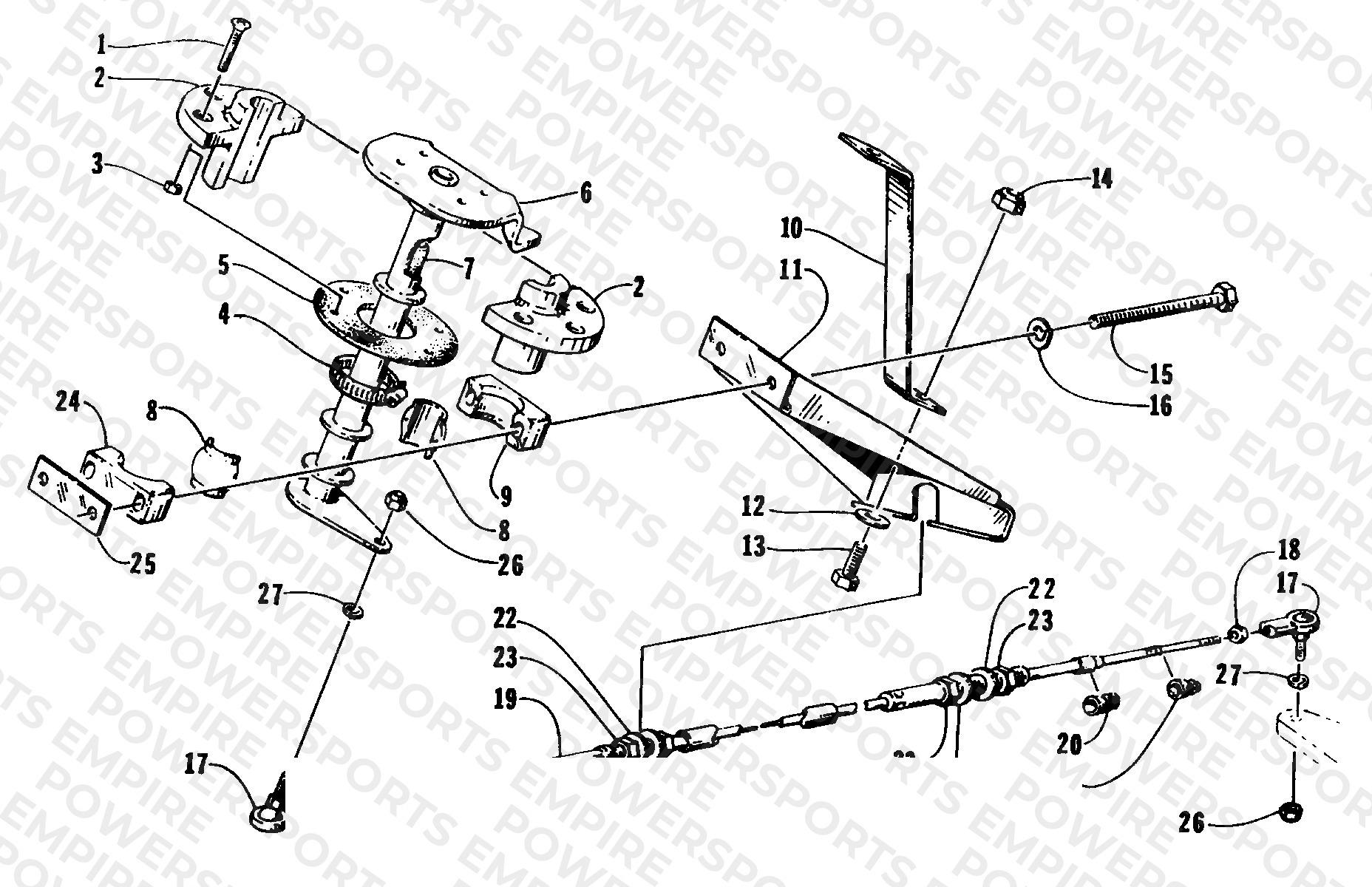 STEERING POST ASSEMBLY