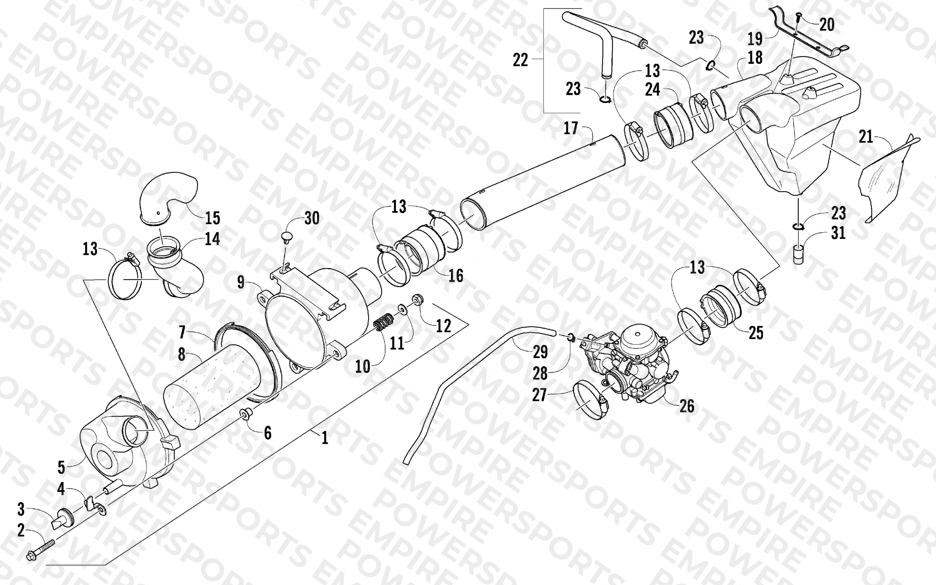 AIR INTAKE ASSEMBLY