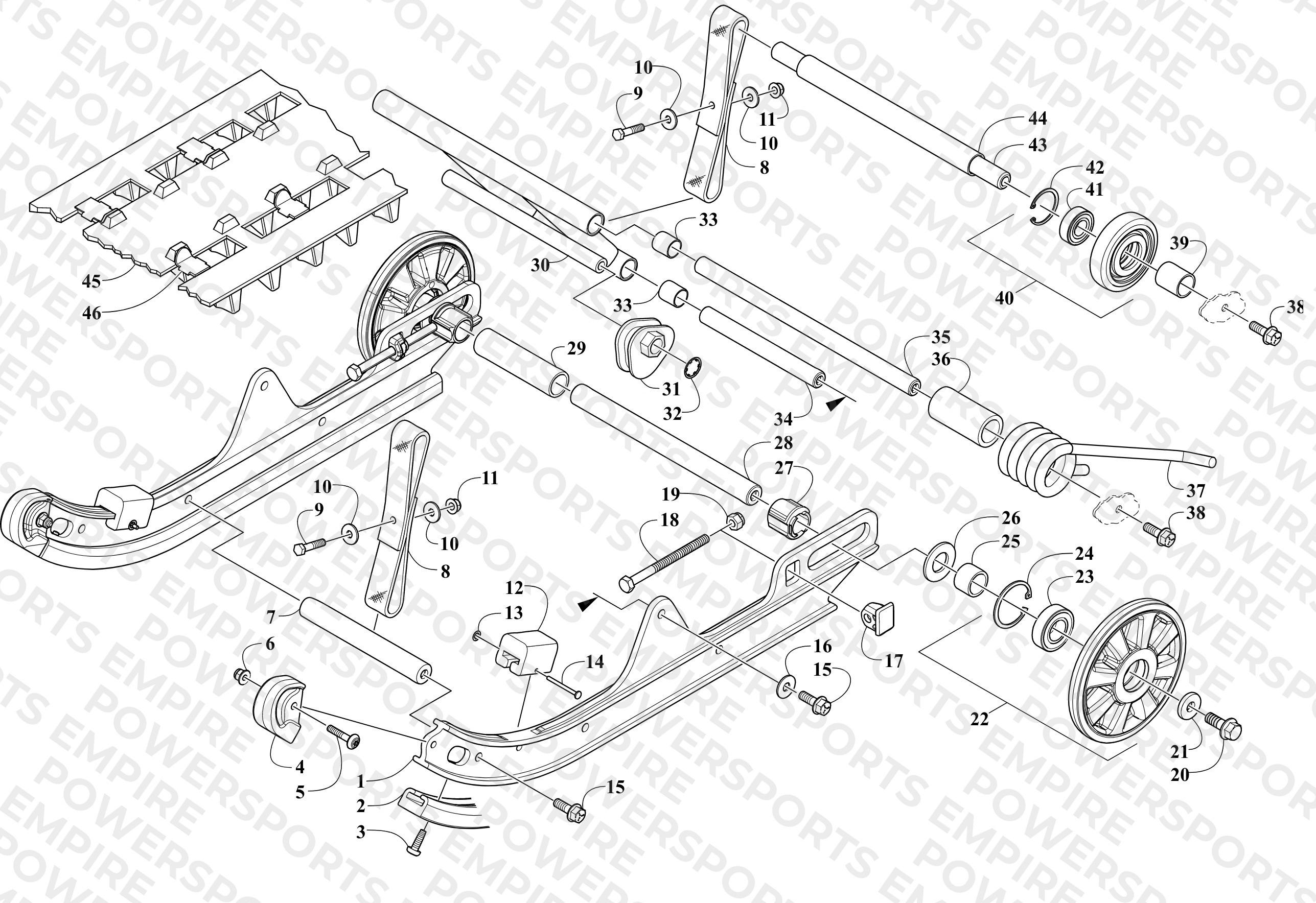REAR SUSPENSION ARM ASSEMBLY