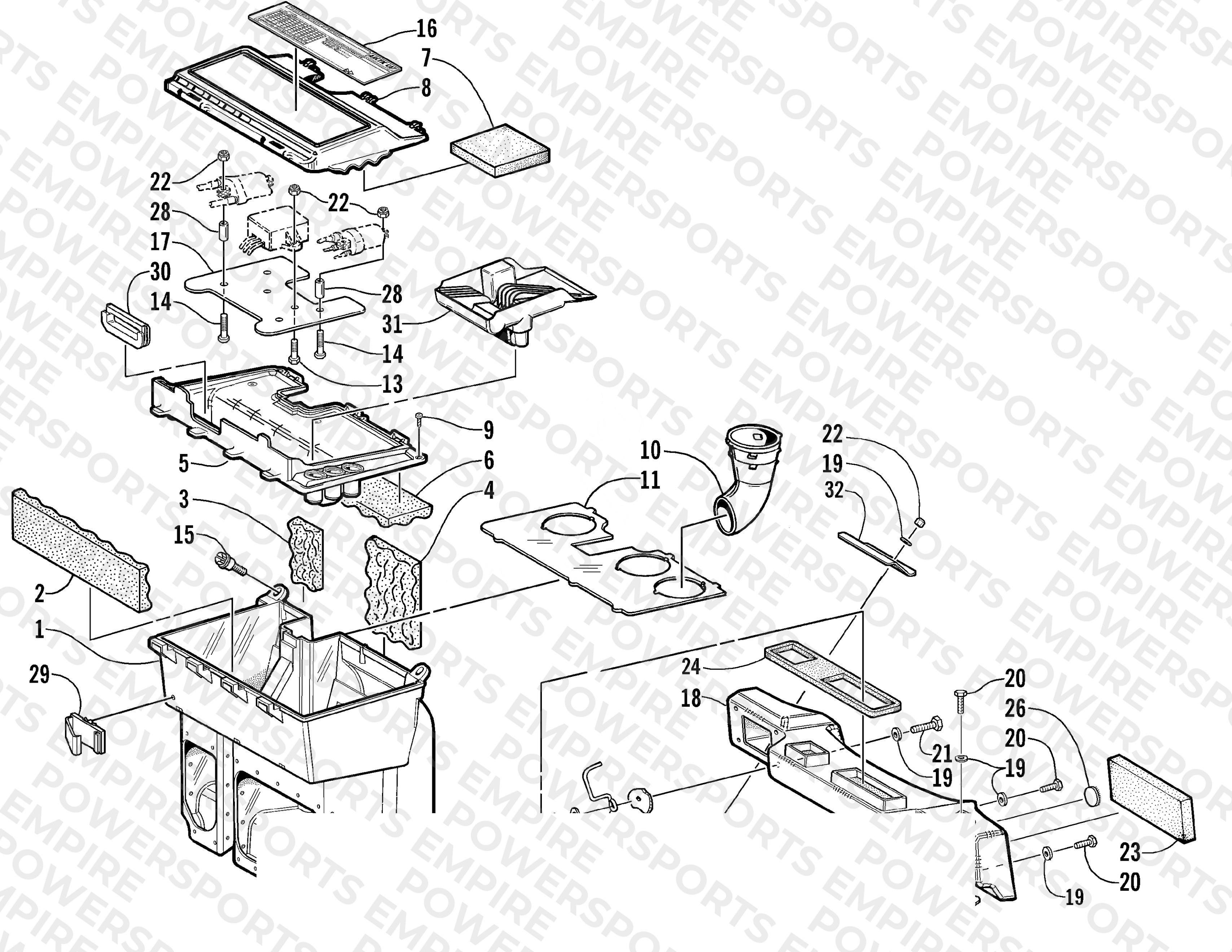 AIR SILENCER ASSEMBLY