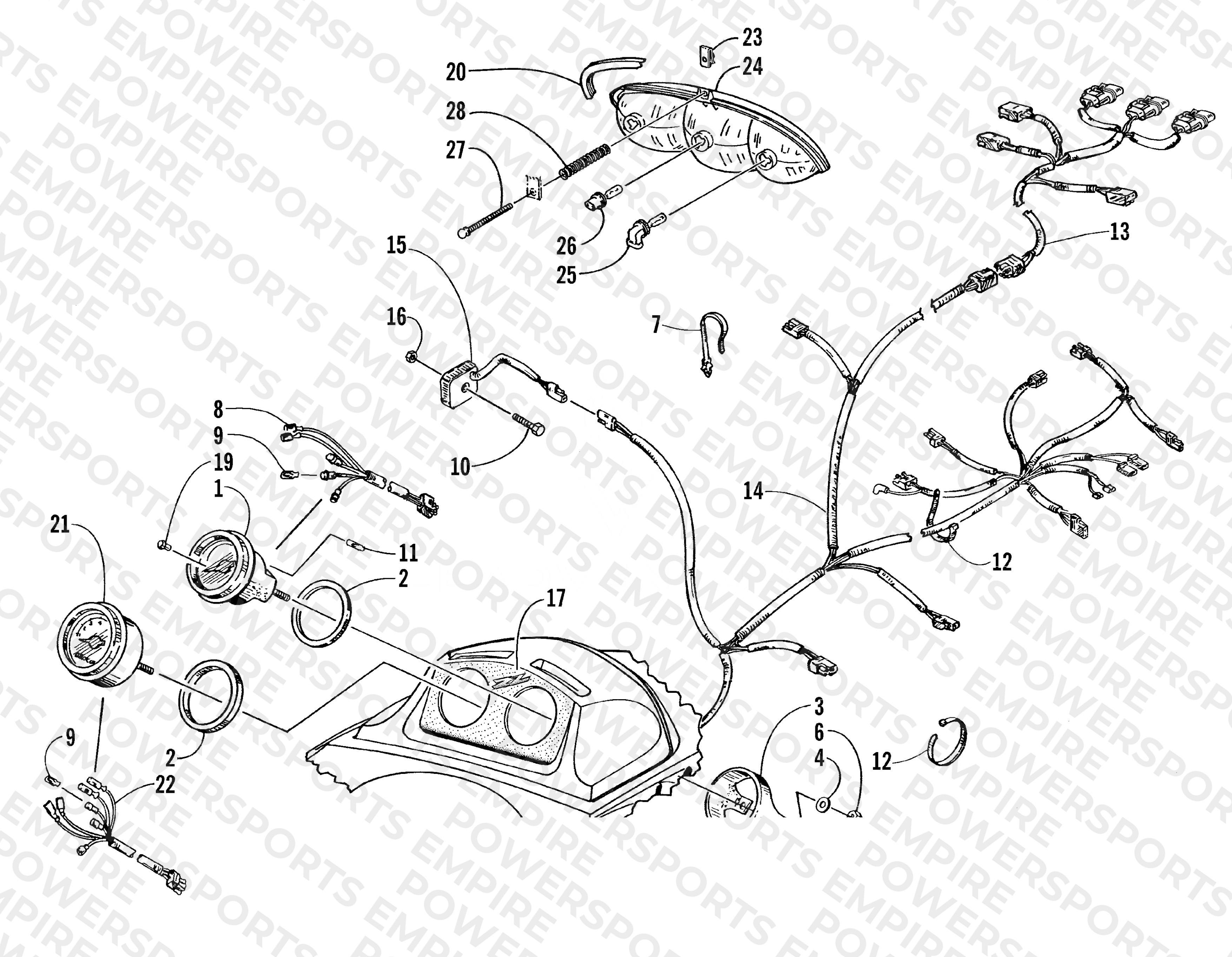 INSTRUMENTS AND WIRING ASSEMBLIES