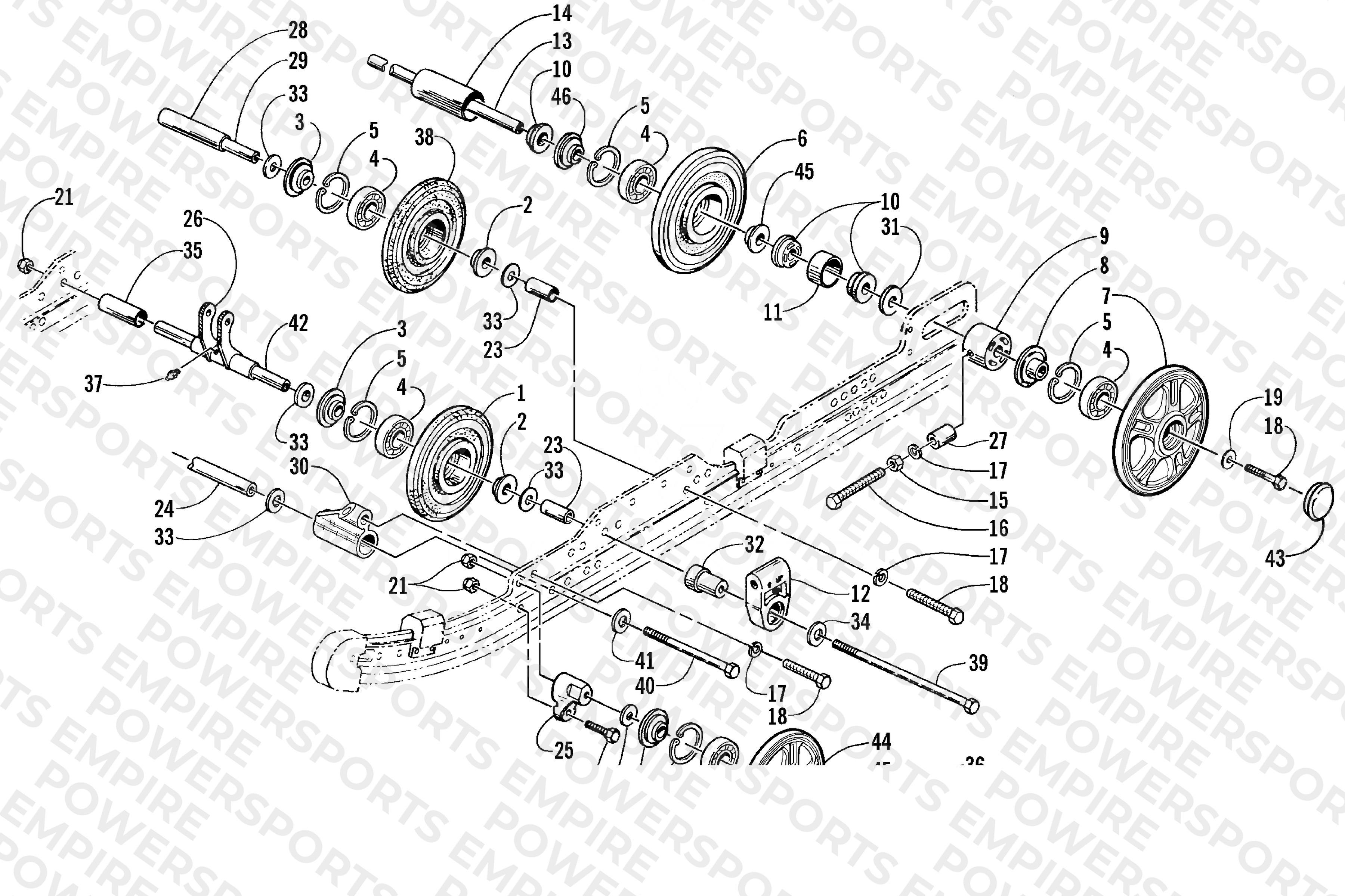 IDLER WHEEL ASSEMBLY