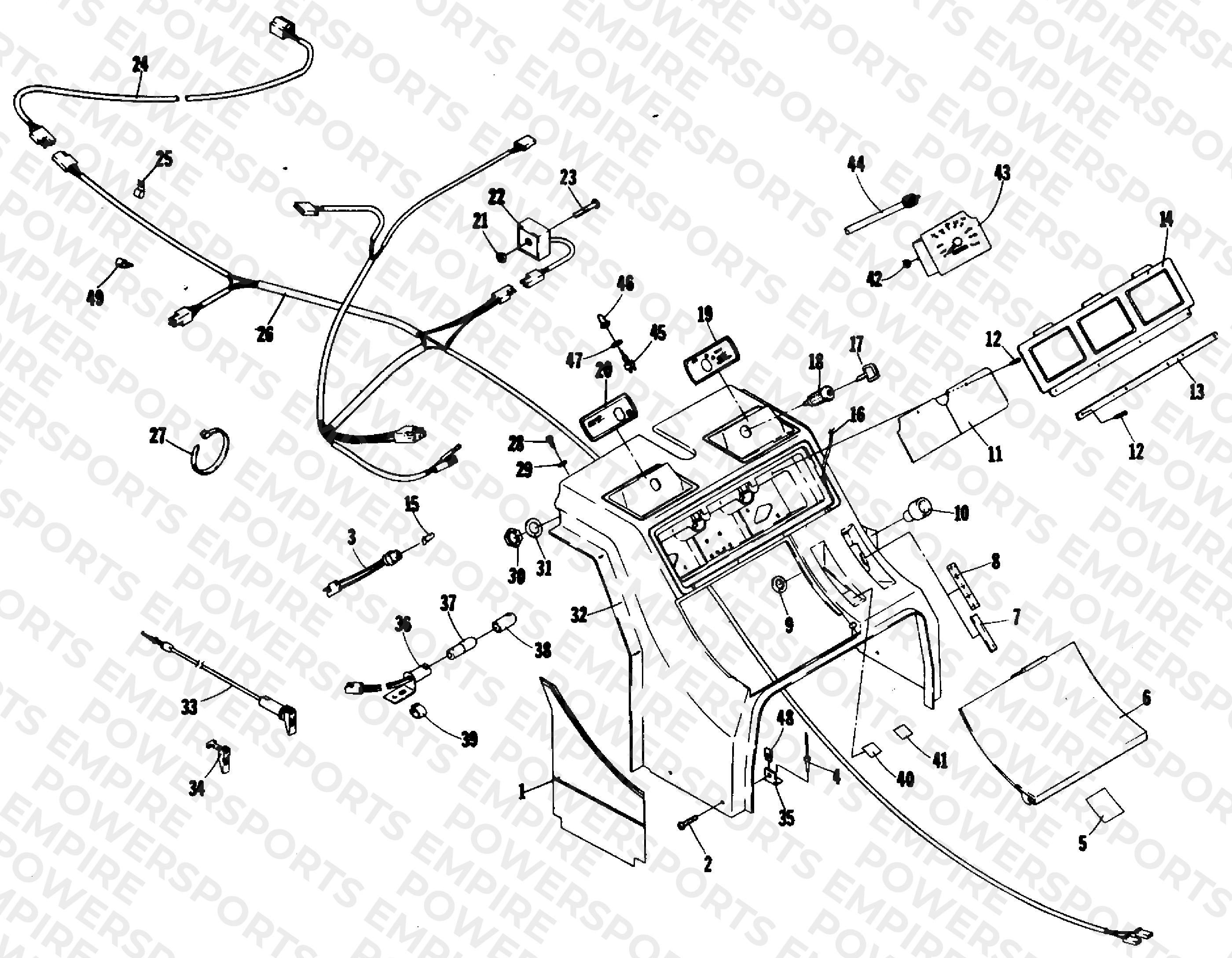 CONSOLE AND WIRING ASSEMBLIES