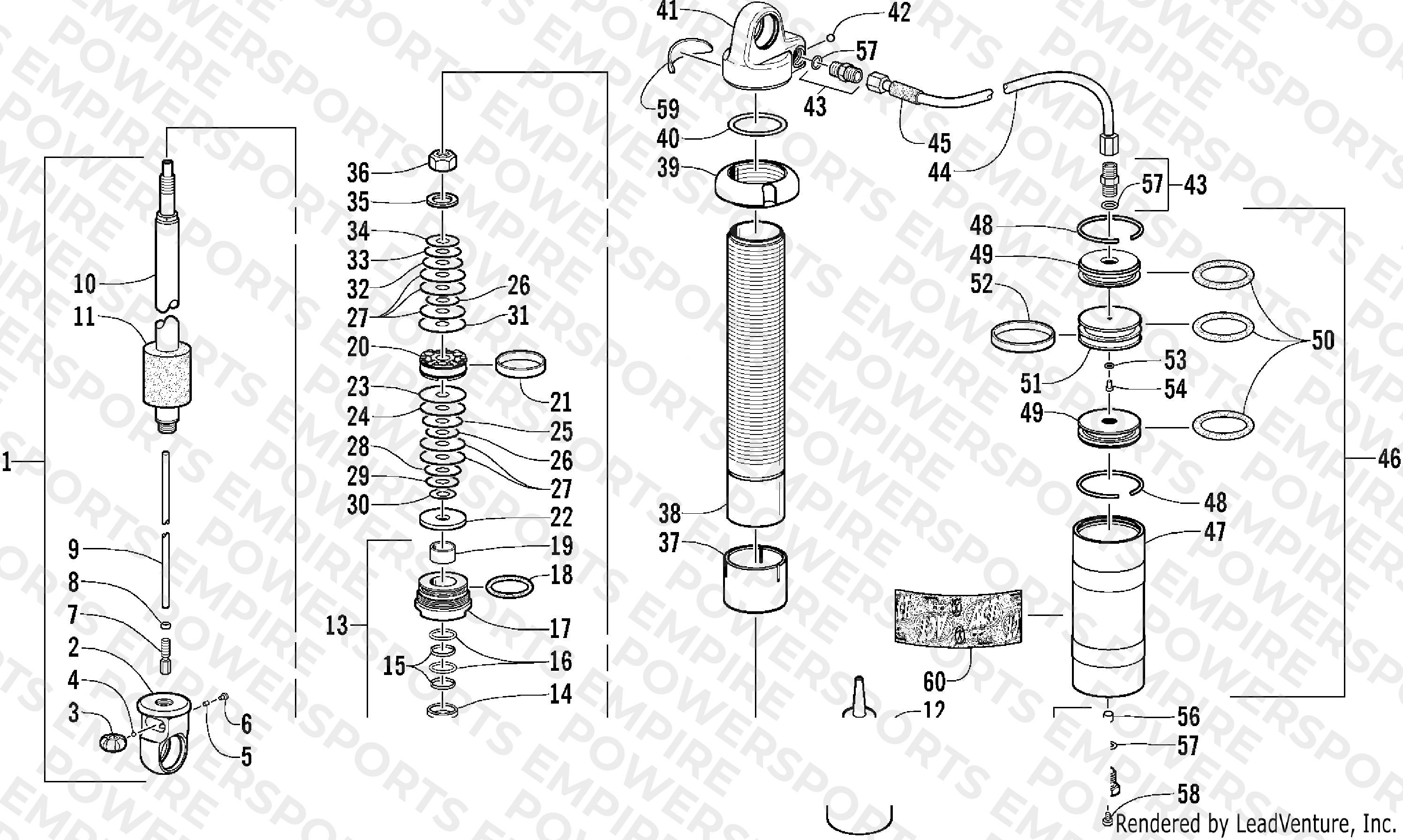 FRONT SUSPENSION SHOCK ABSORBER