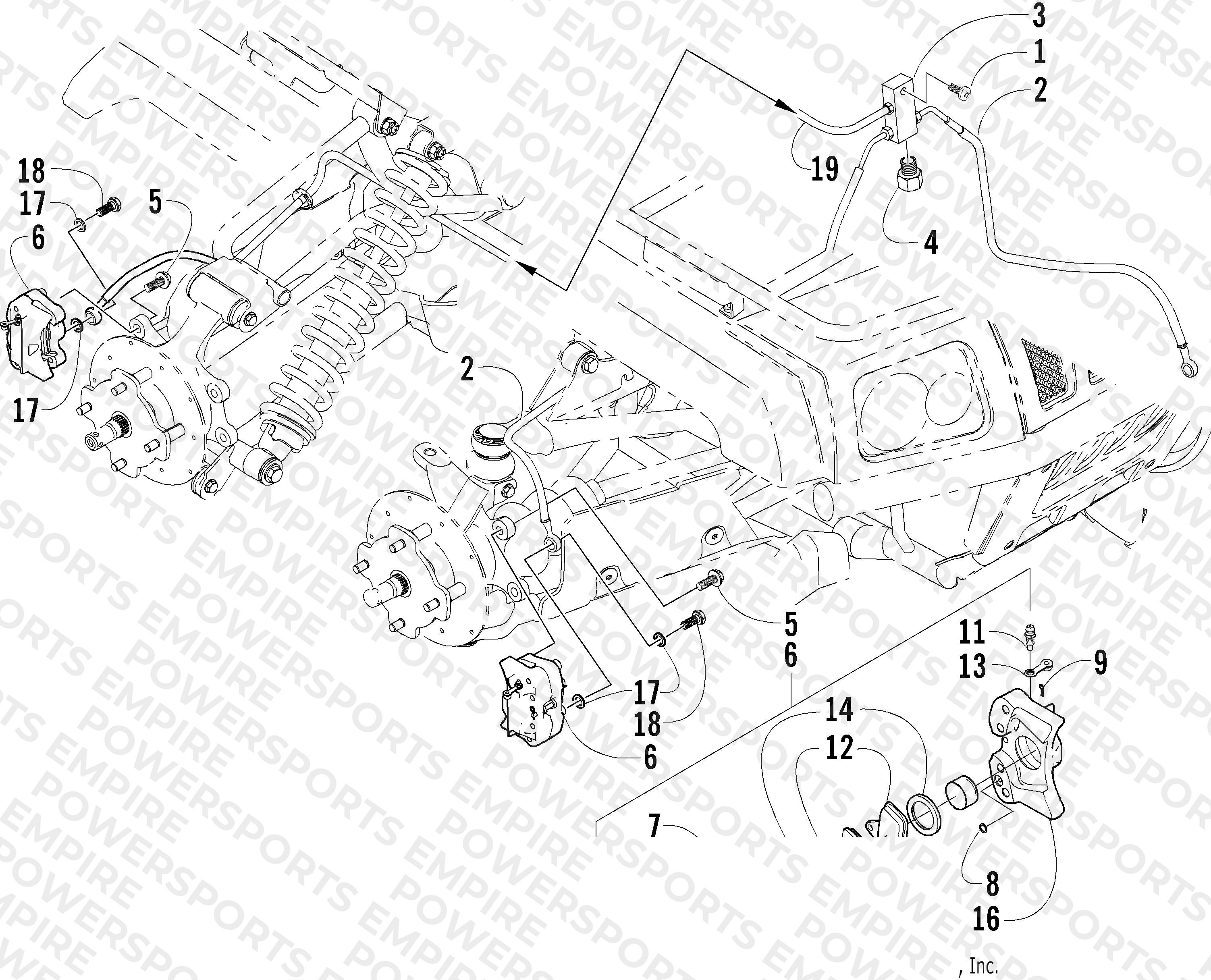 HYDRAULIC BRAKE ASSEMBLY