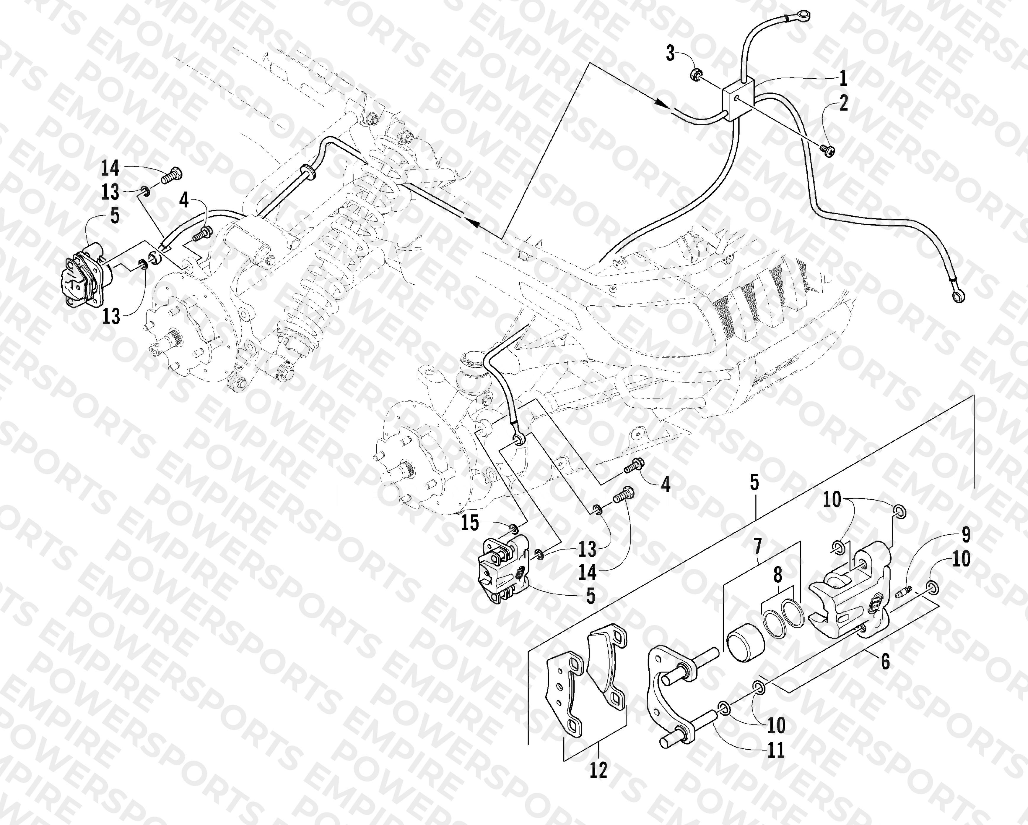 HYDRAULIC BRAKE ASSEMBLY