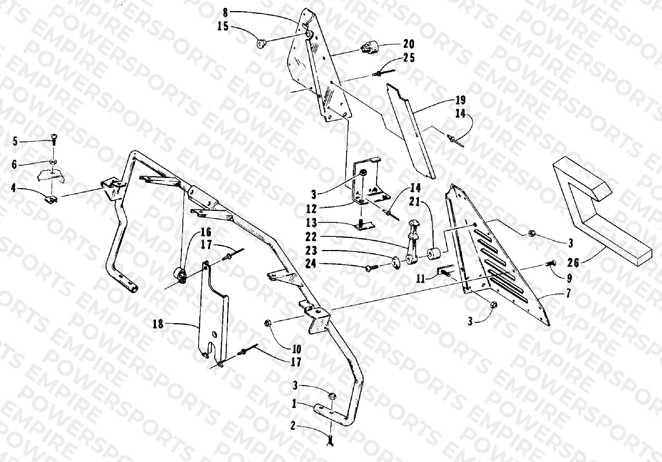 STEERING SUPPORT ASSEMBLY