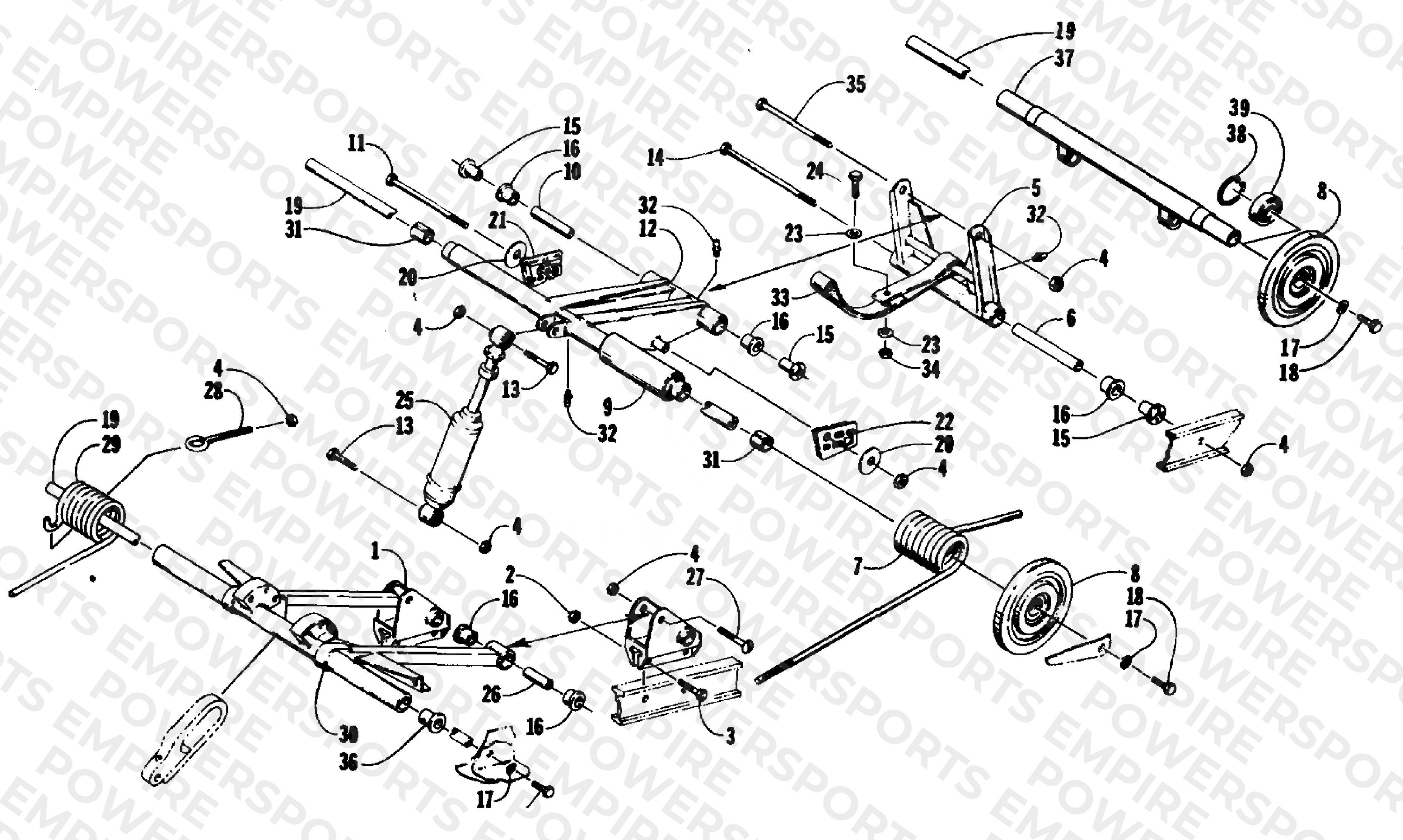 REAR SUSPENSION ARM ASSEMBLIES