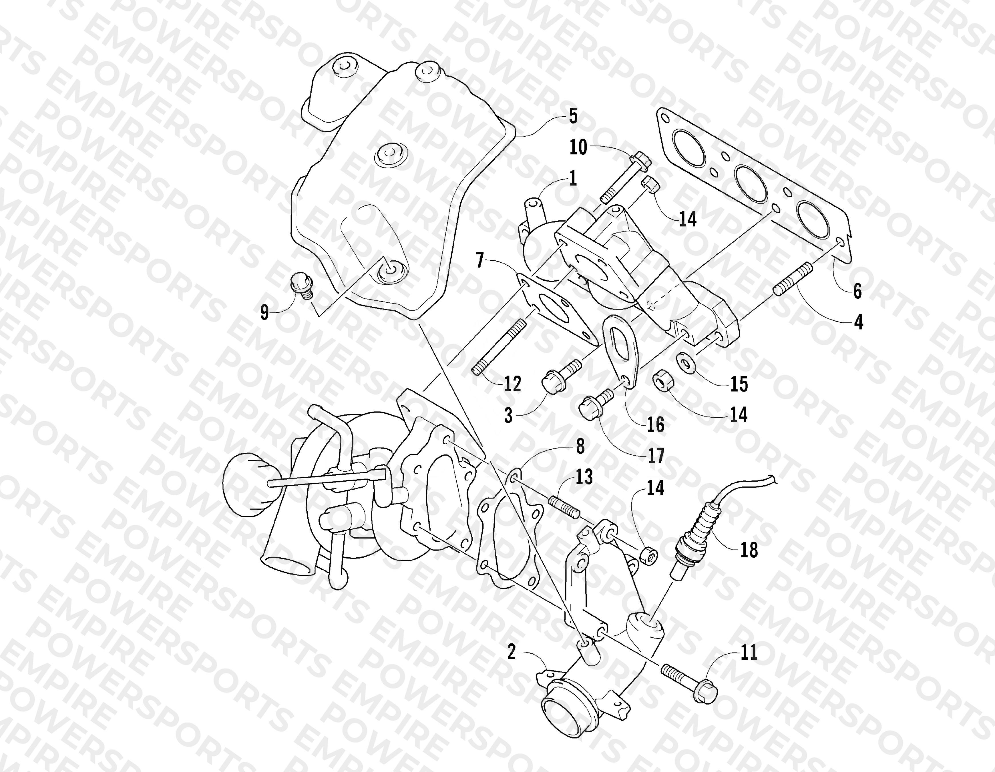 EXHAUST MANIFOLD ASSEMBLY