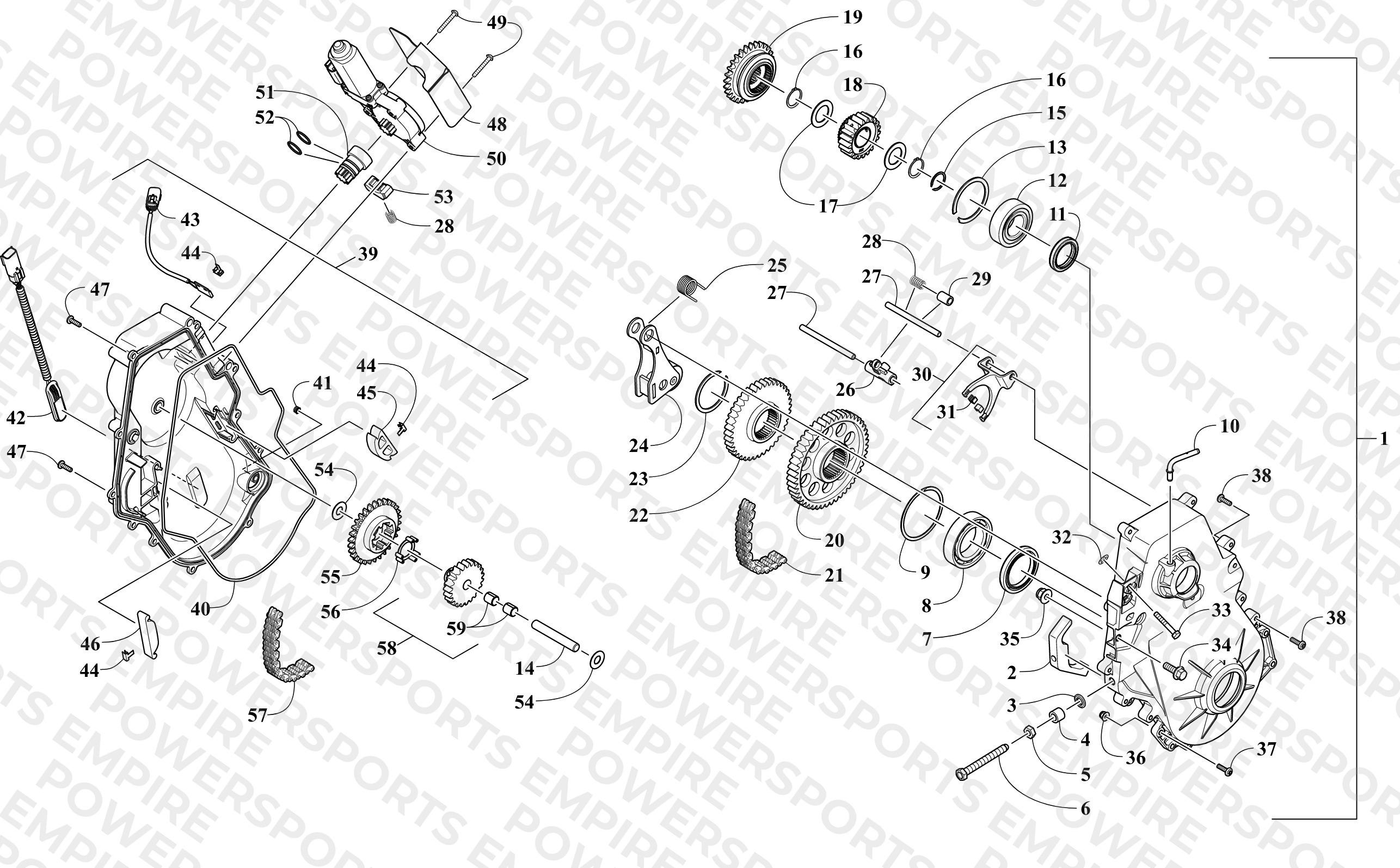 CHAIN CASE ASSEMBLY