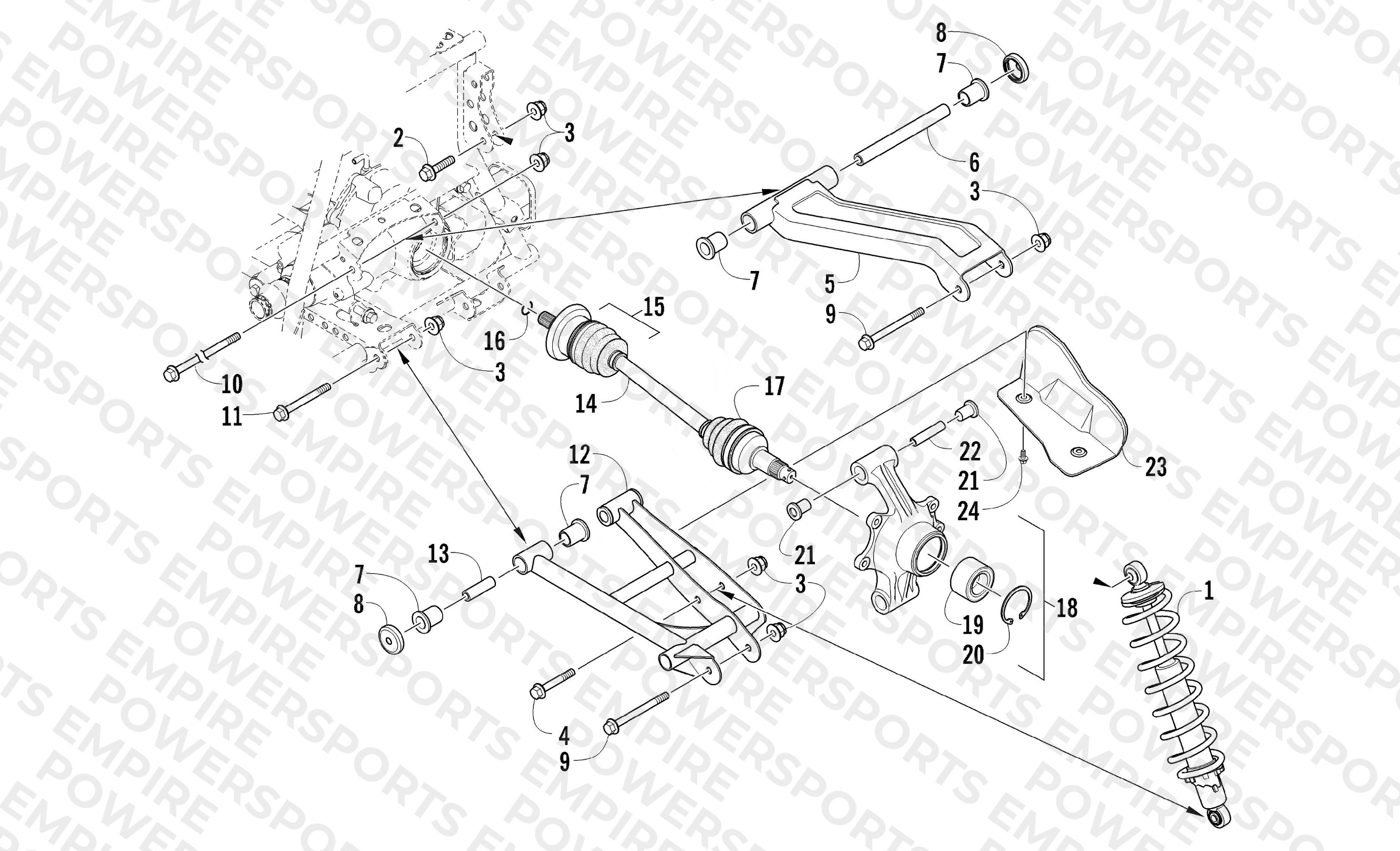 REAR SUSPENSION ASSEMBLY