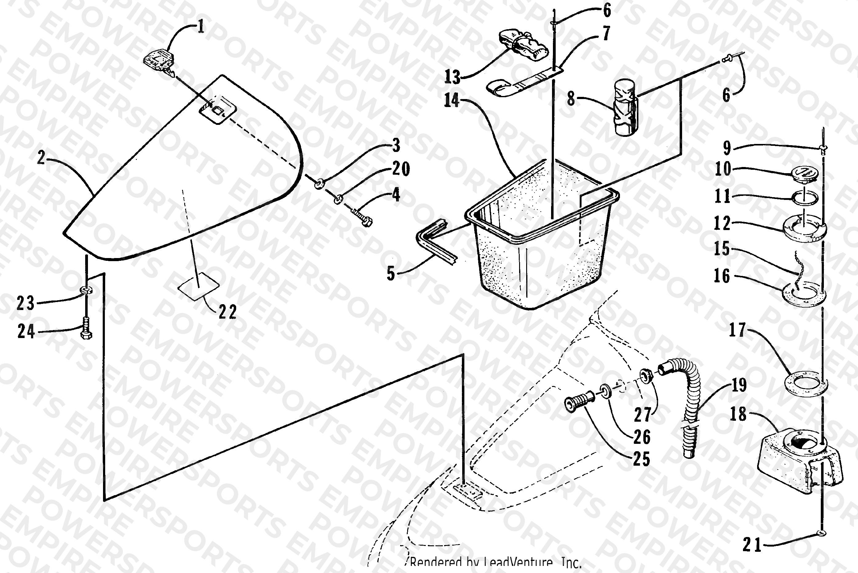 HATCH COVER AND STORAGE TRAY