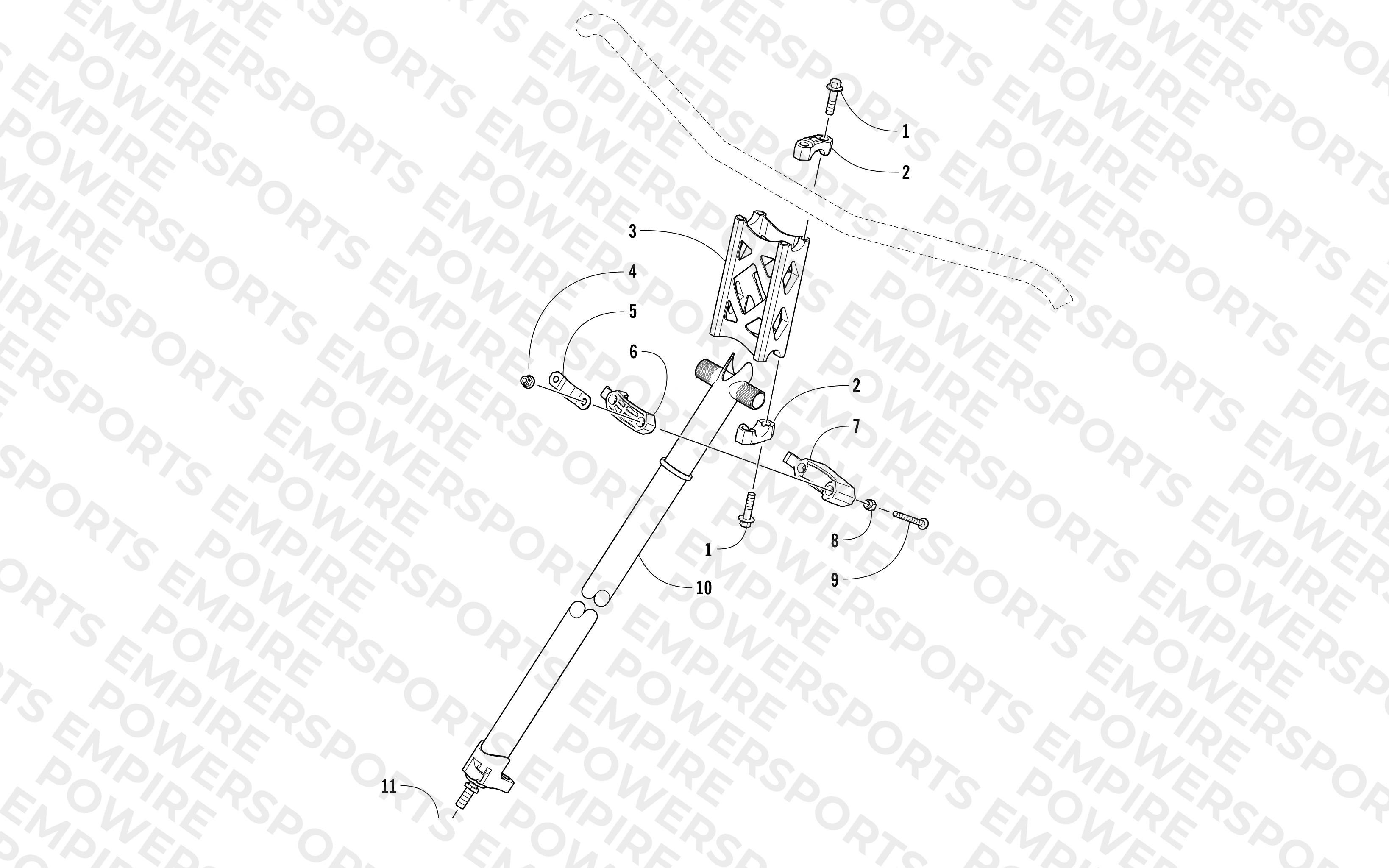 STEERING POST ASSEMBLY