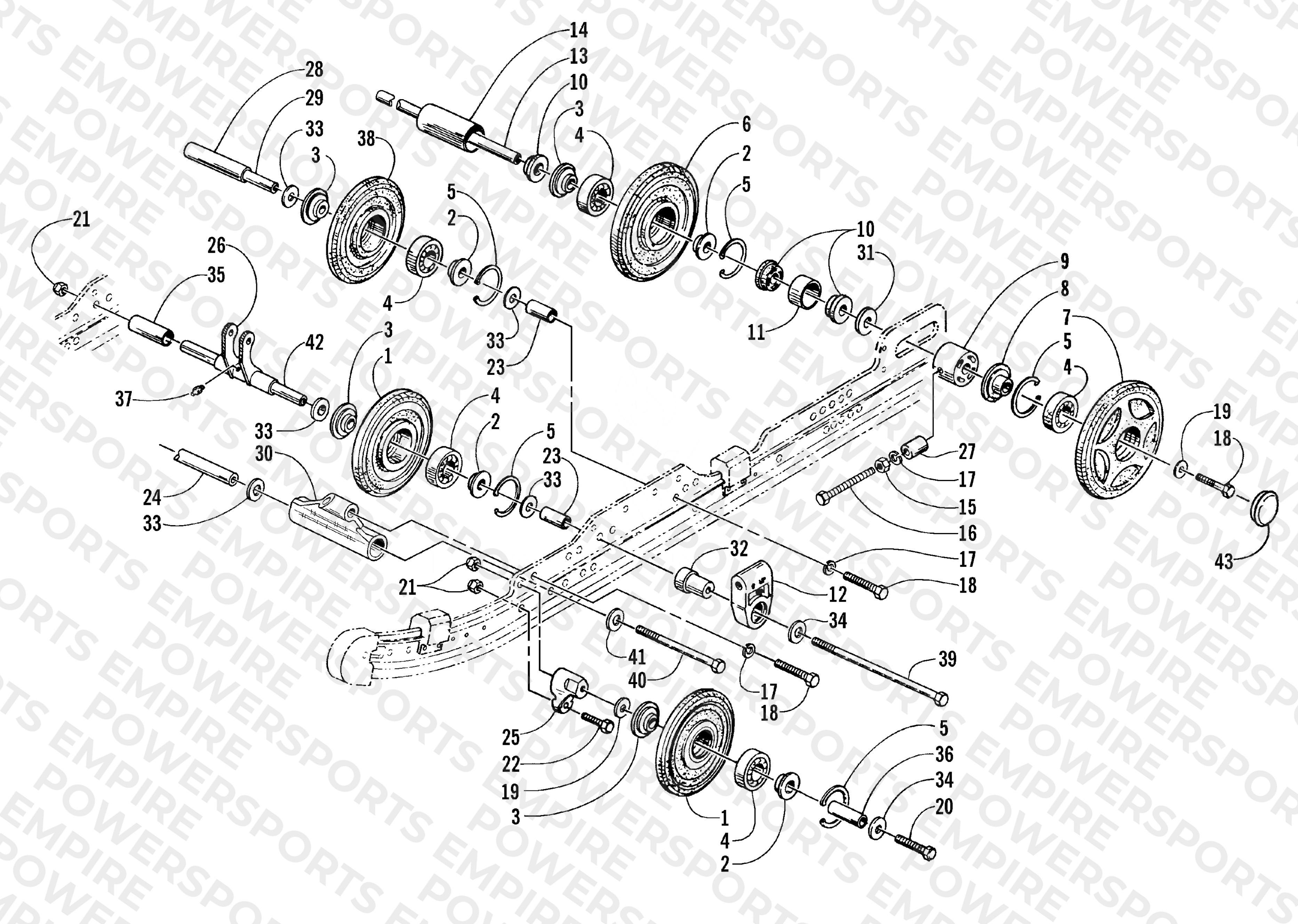 IDLER WHEEL ASSEMBLY