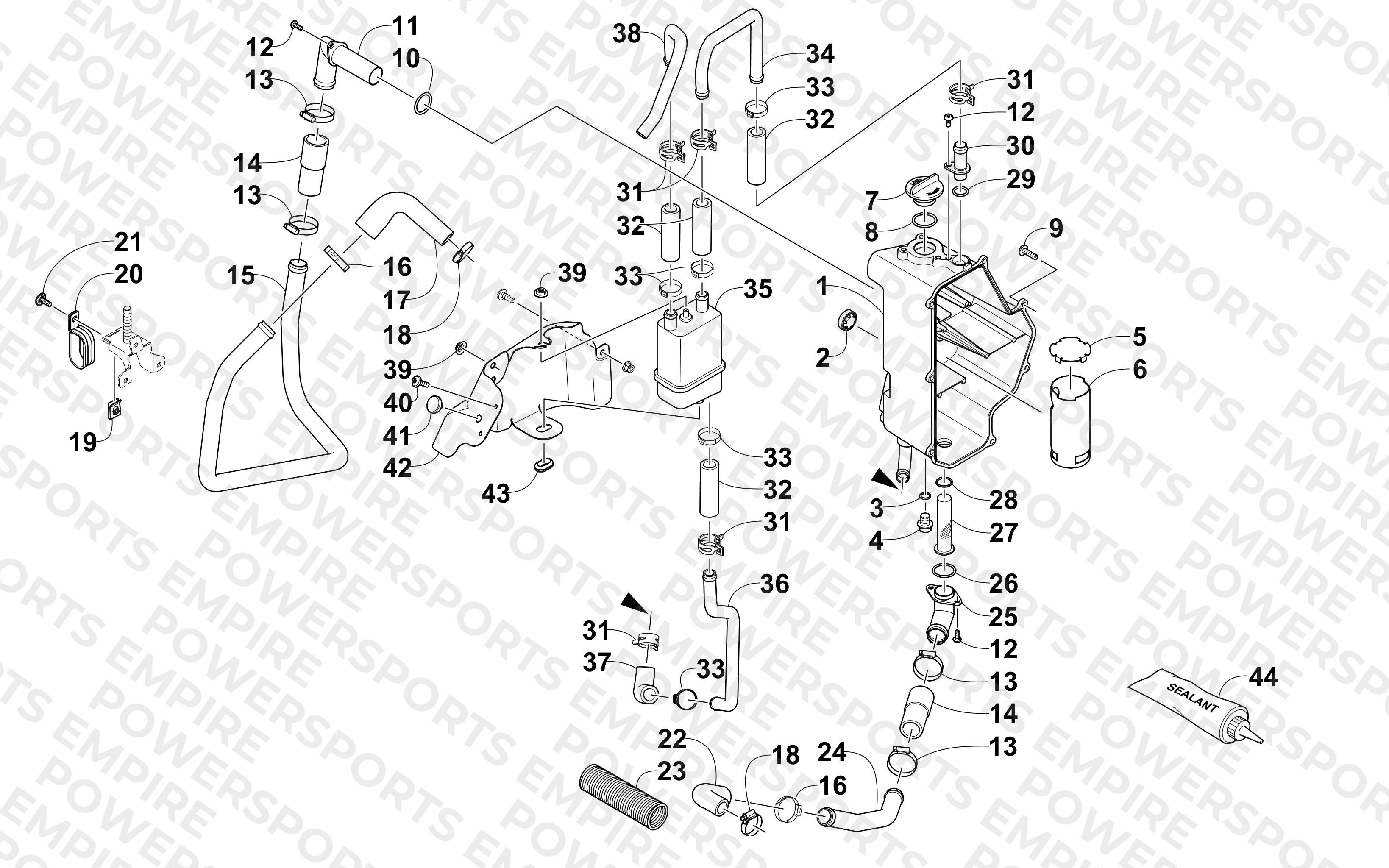 OIL TANK ASSEMBLY