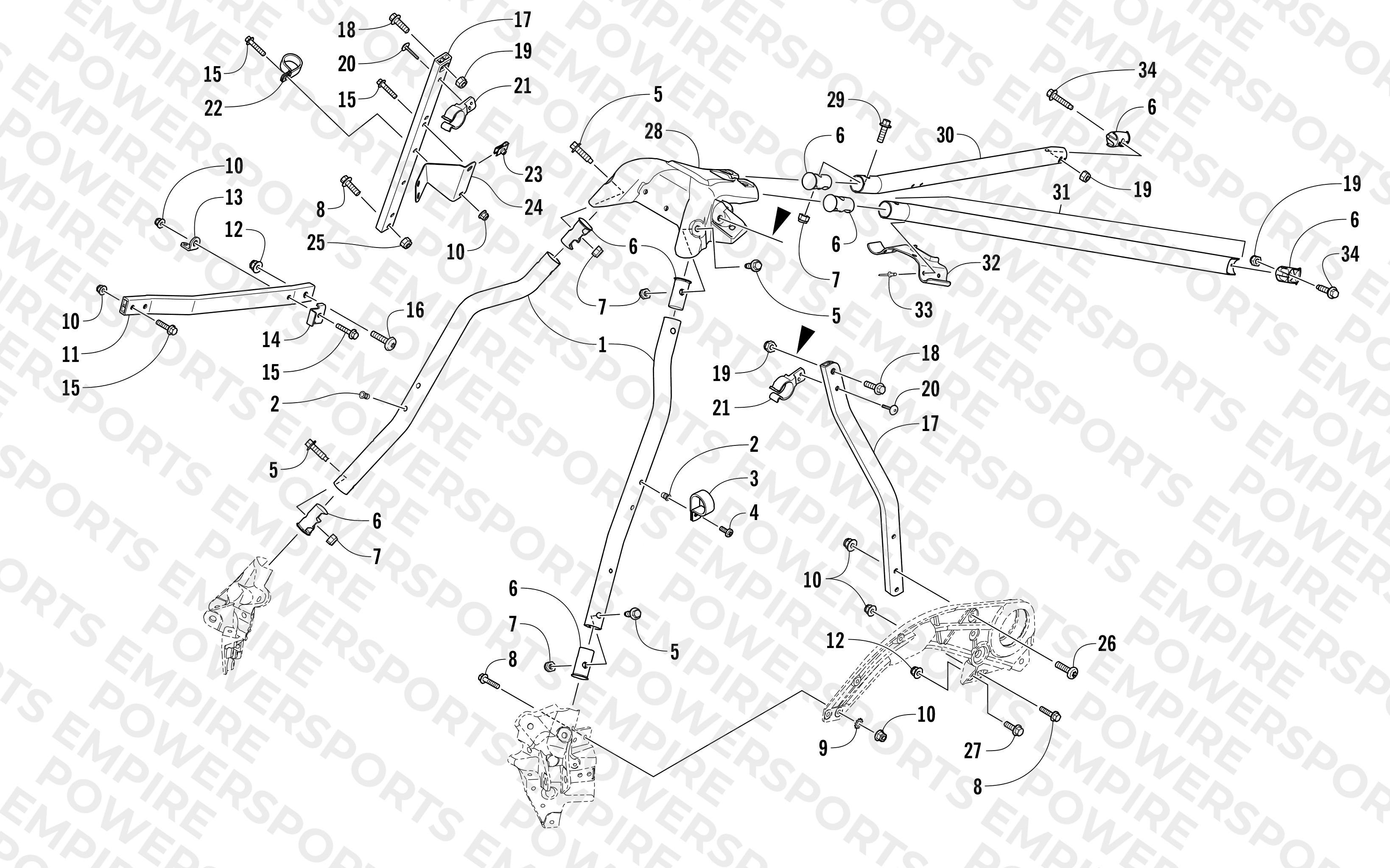 STEERING SUPPORT ASSEMBLY