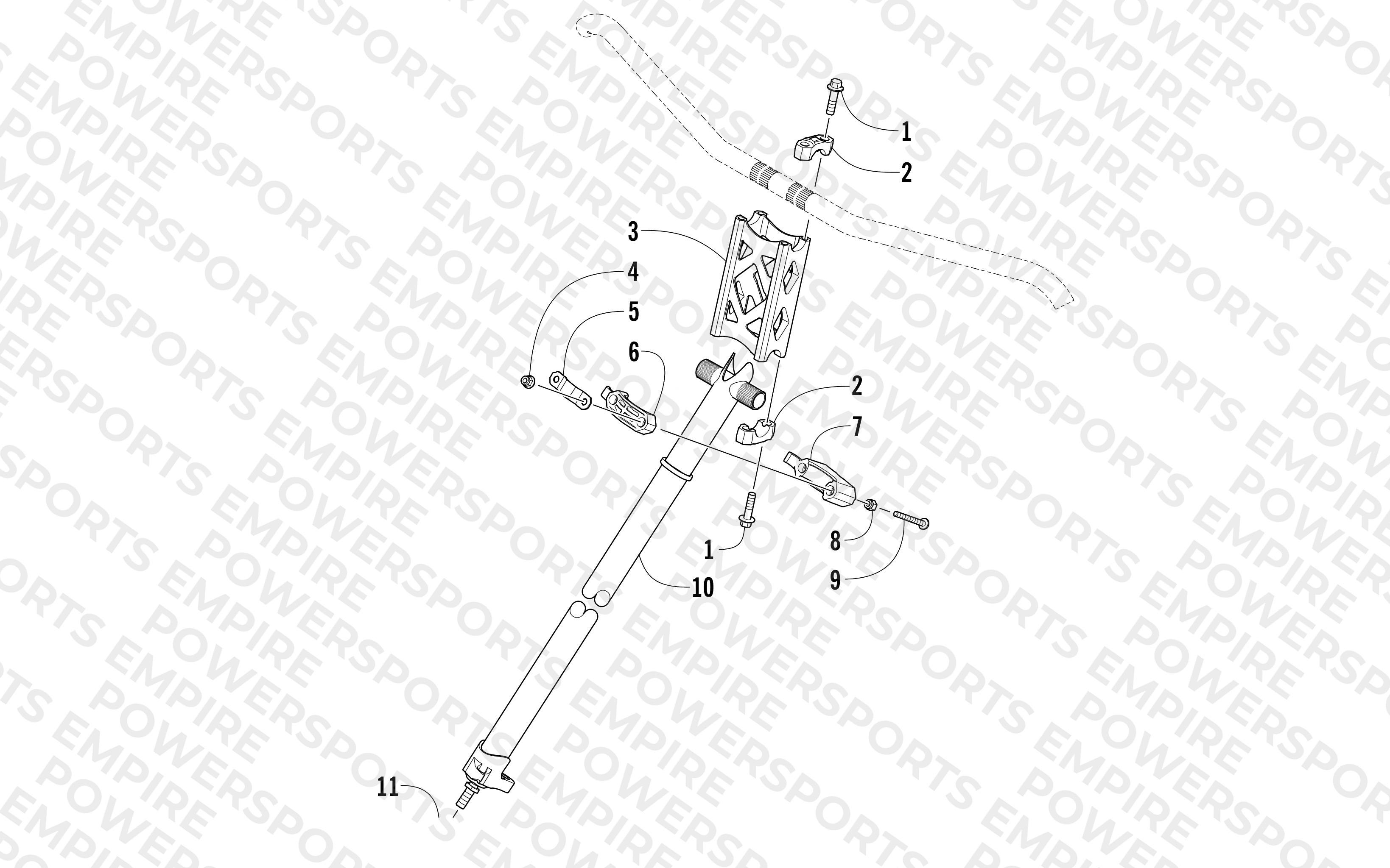STEERING POST ASSEMBLY
