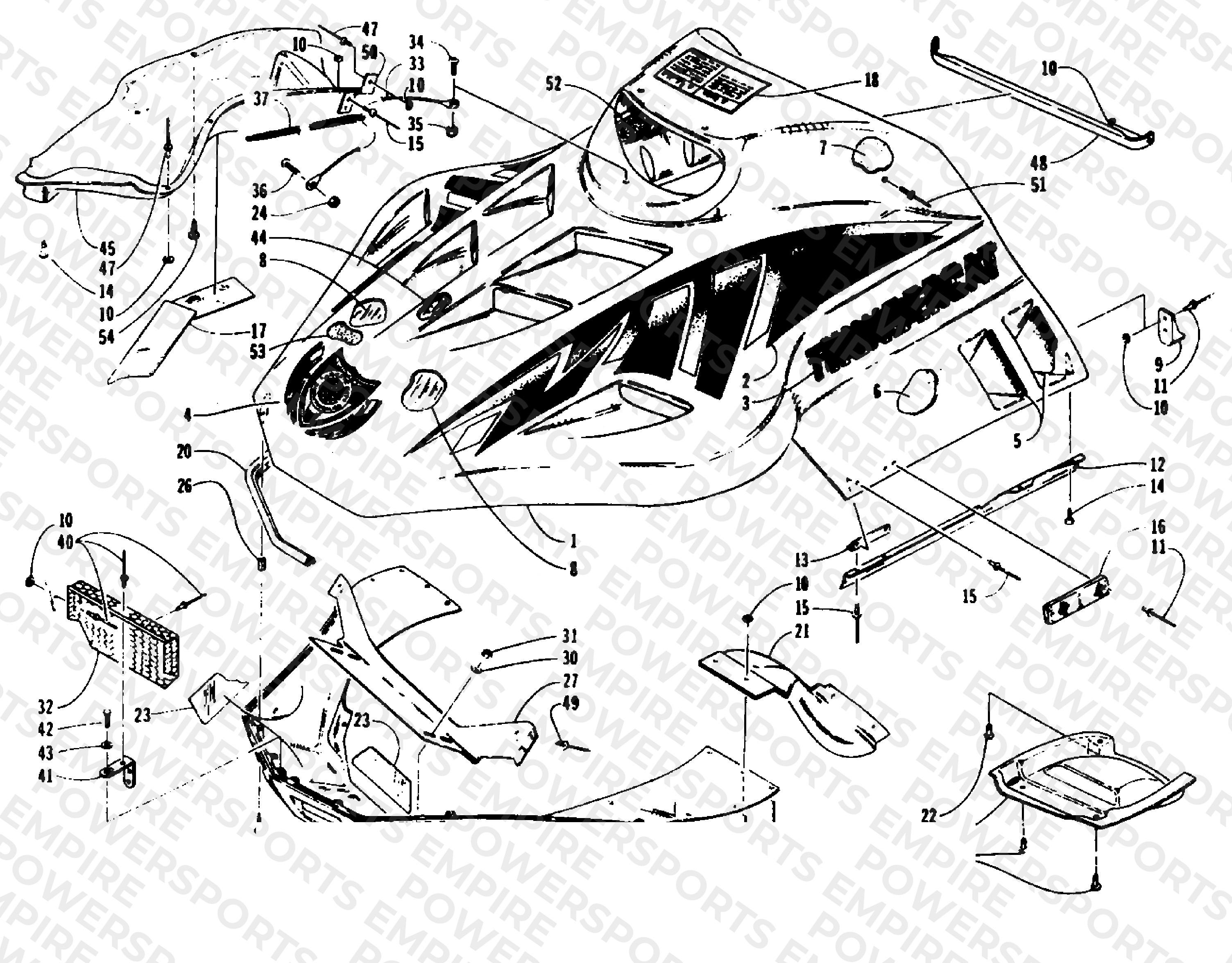 HOOD AND NOSEPIECE ASSEMBLY
