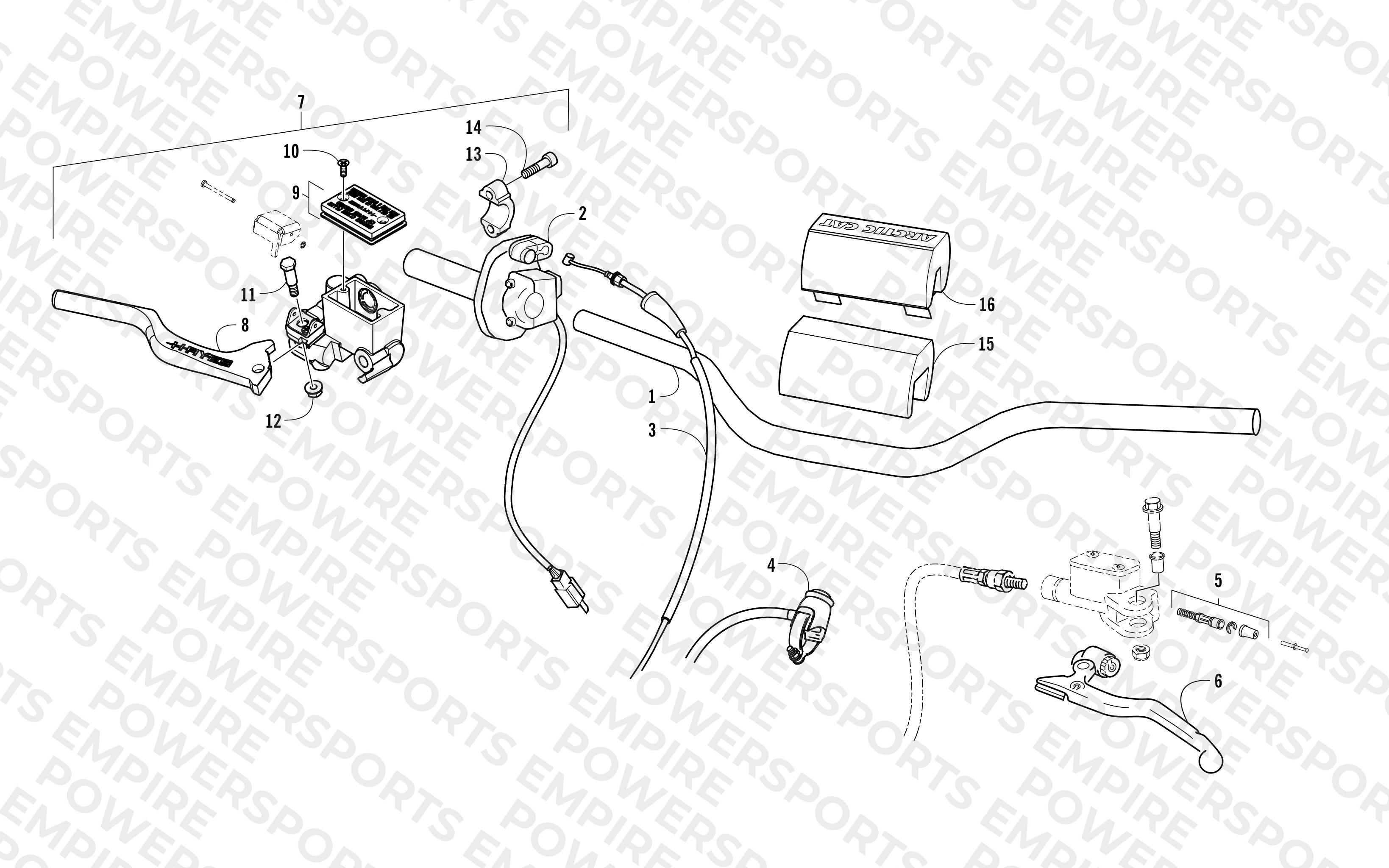 HANDLEBAR AND CONTROLS