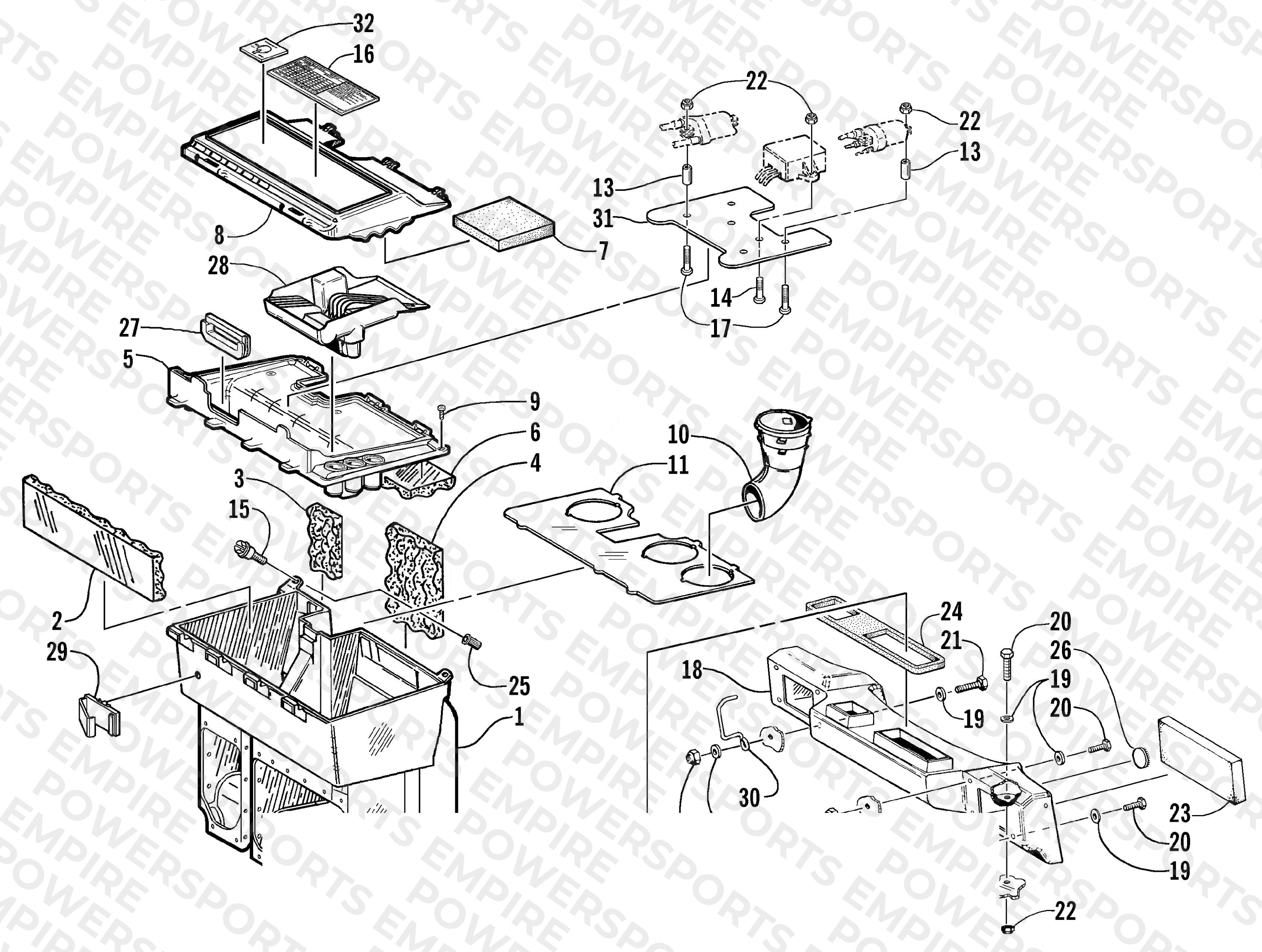 AIR SILENCER ASSEMBLY
