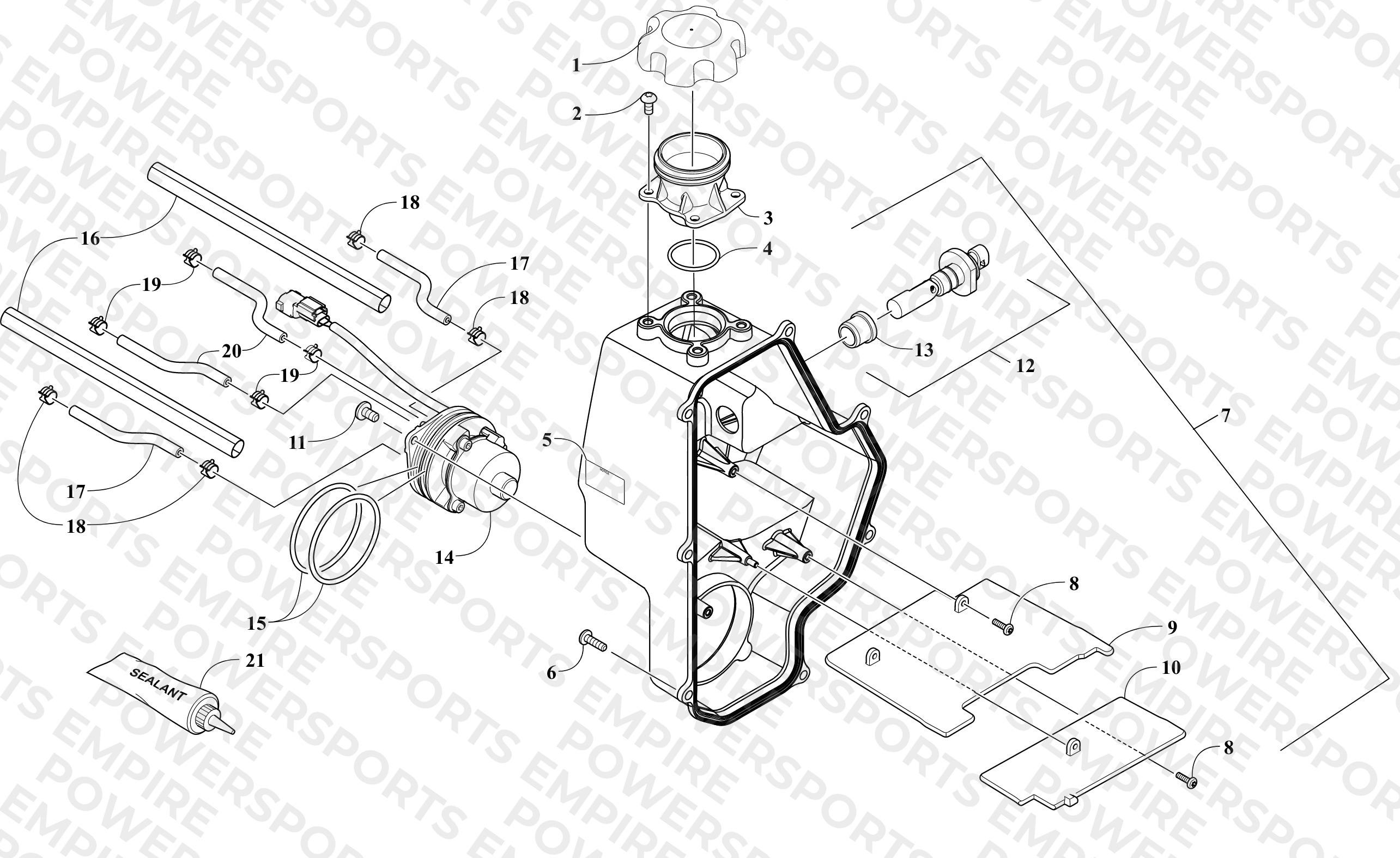 OIL TANK ASSEMBLY