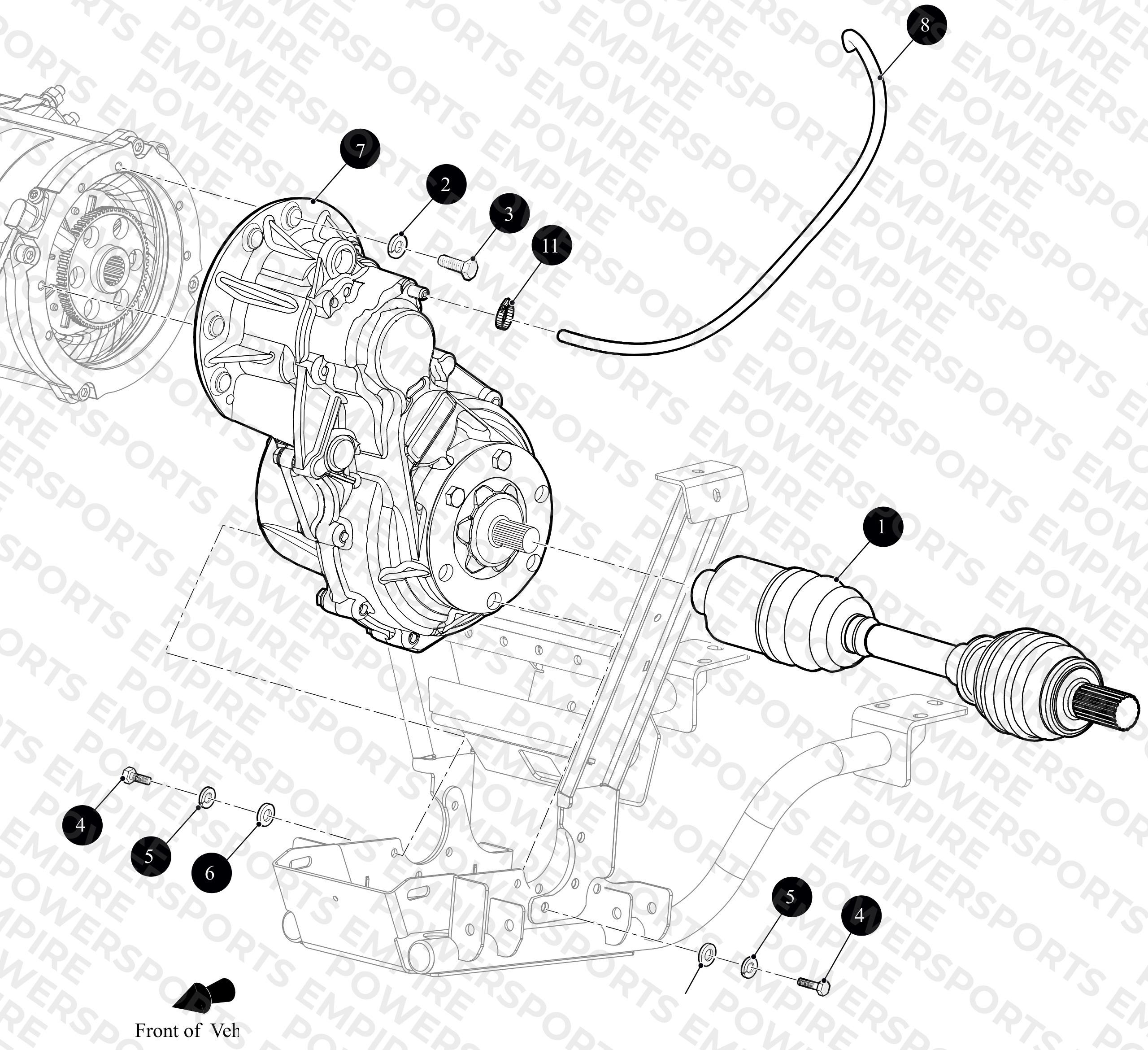 FRONT AXLE/DIFFERENTIAL