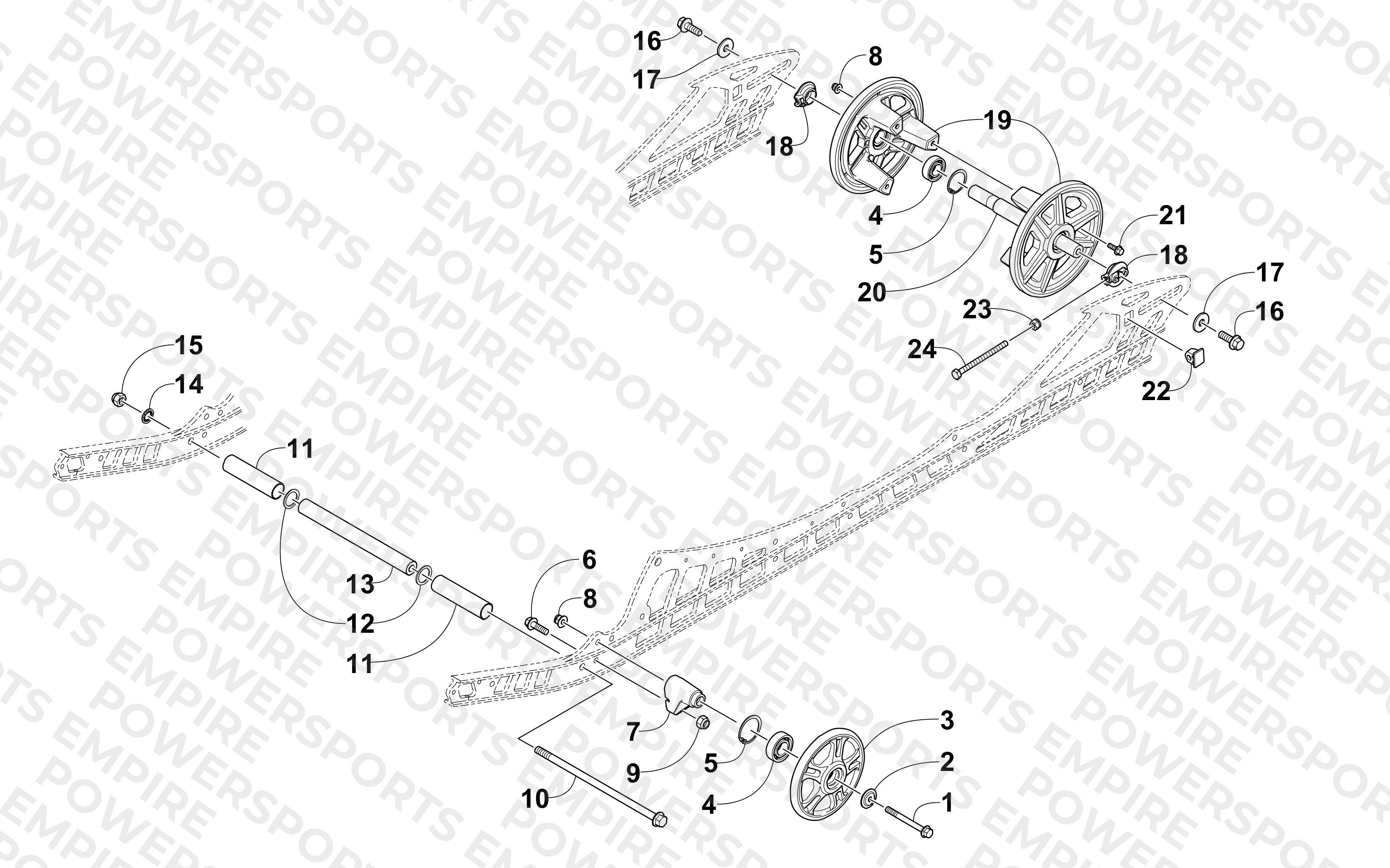 IDLER WHEEL ASSEMBLY