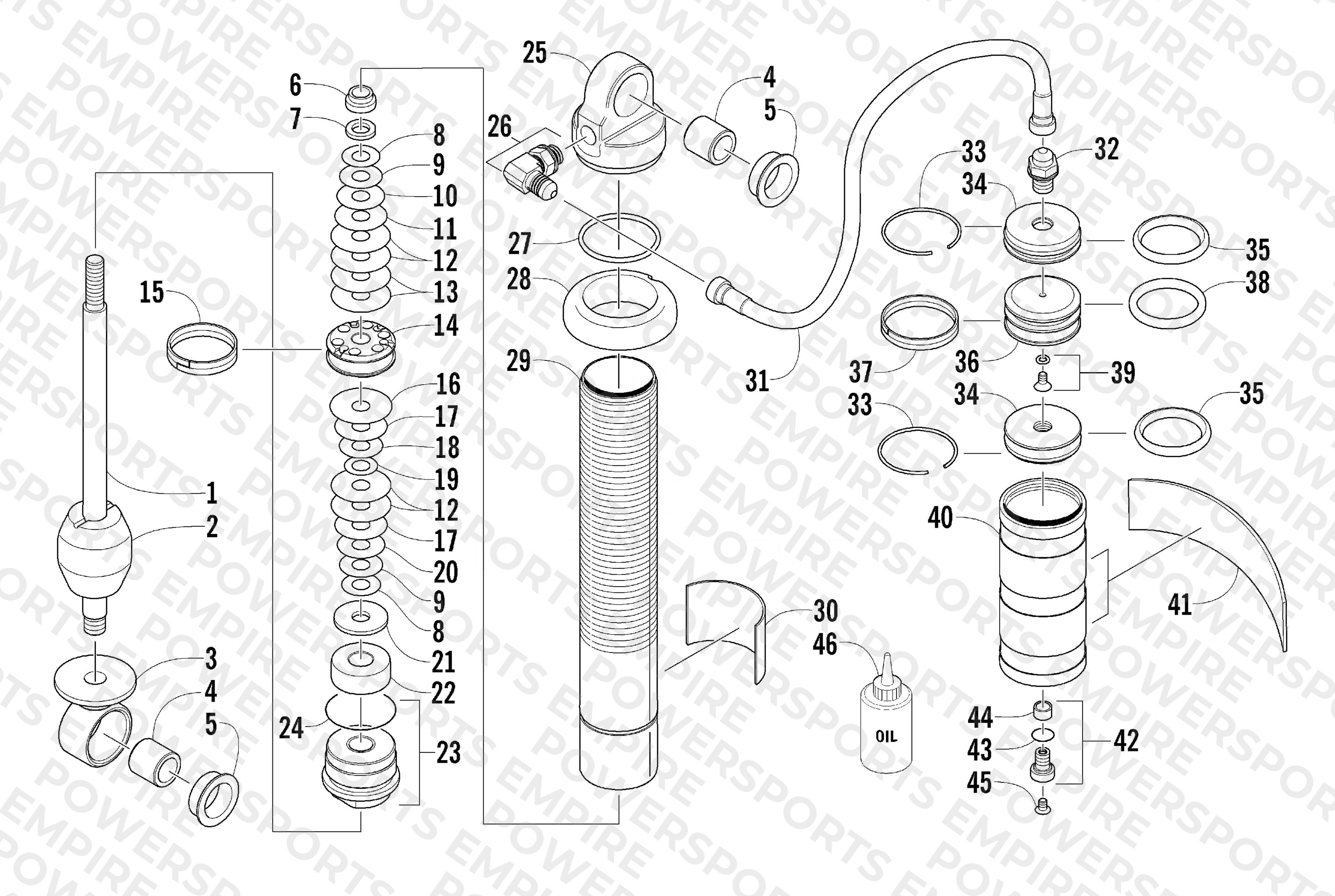 FRONT SUSPENSION SHOCK ABSORBER
