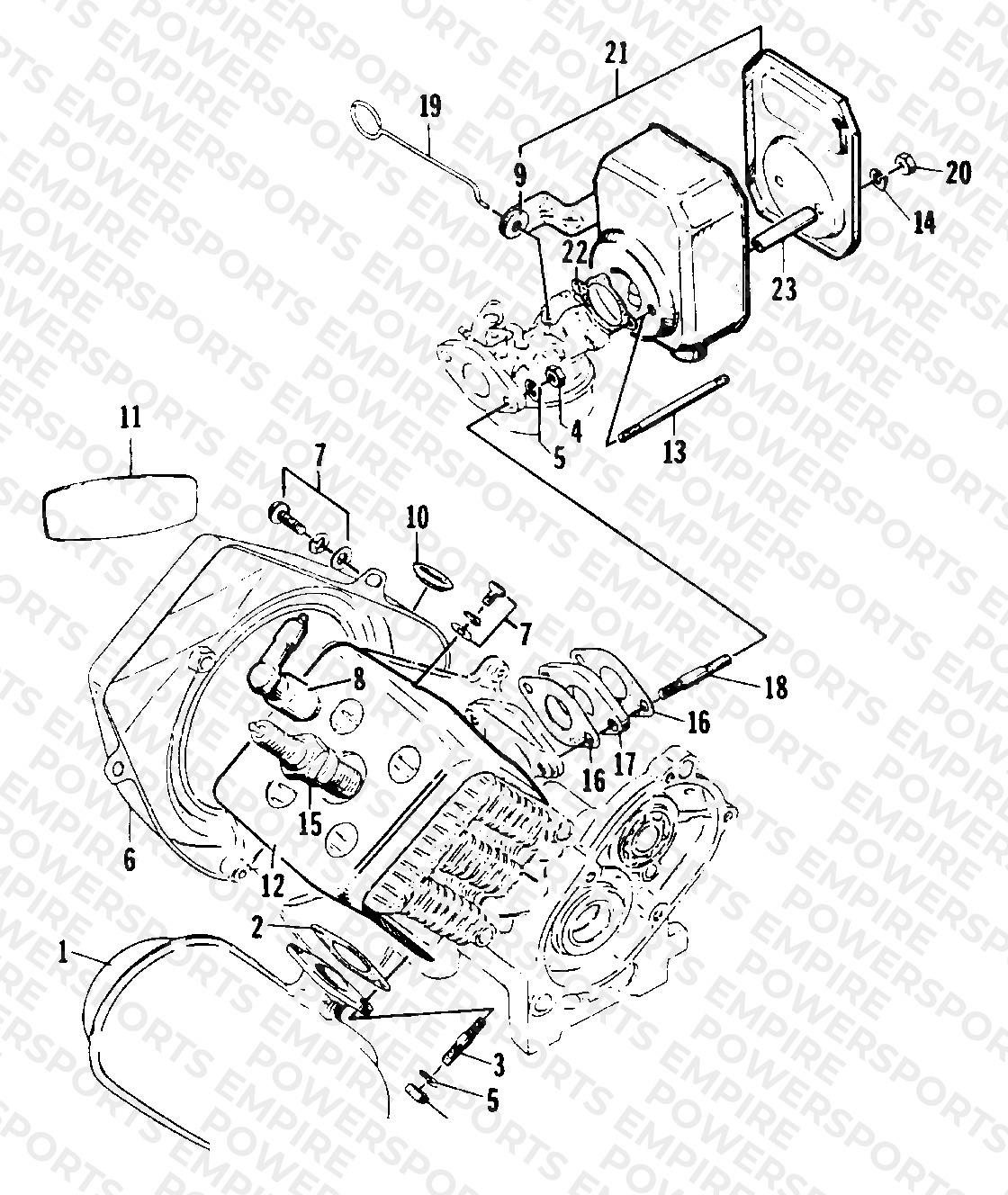 MUFFLER, COWLING AND SILENCER