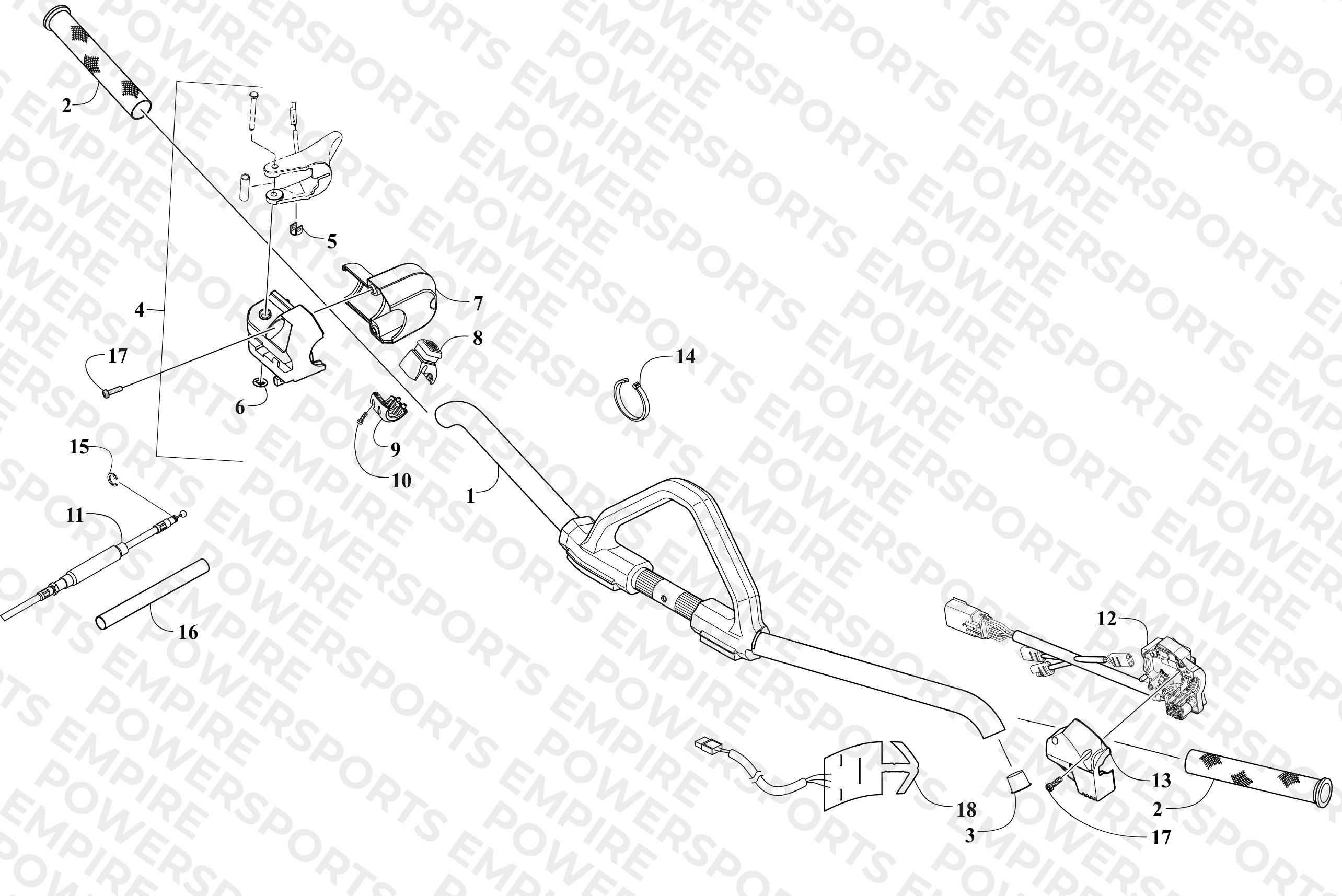 HANDLEBAR AND CONTROLS
