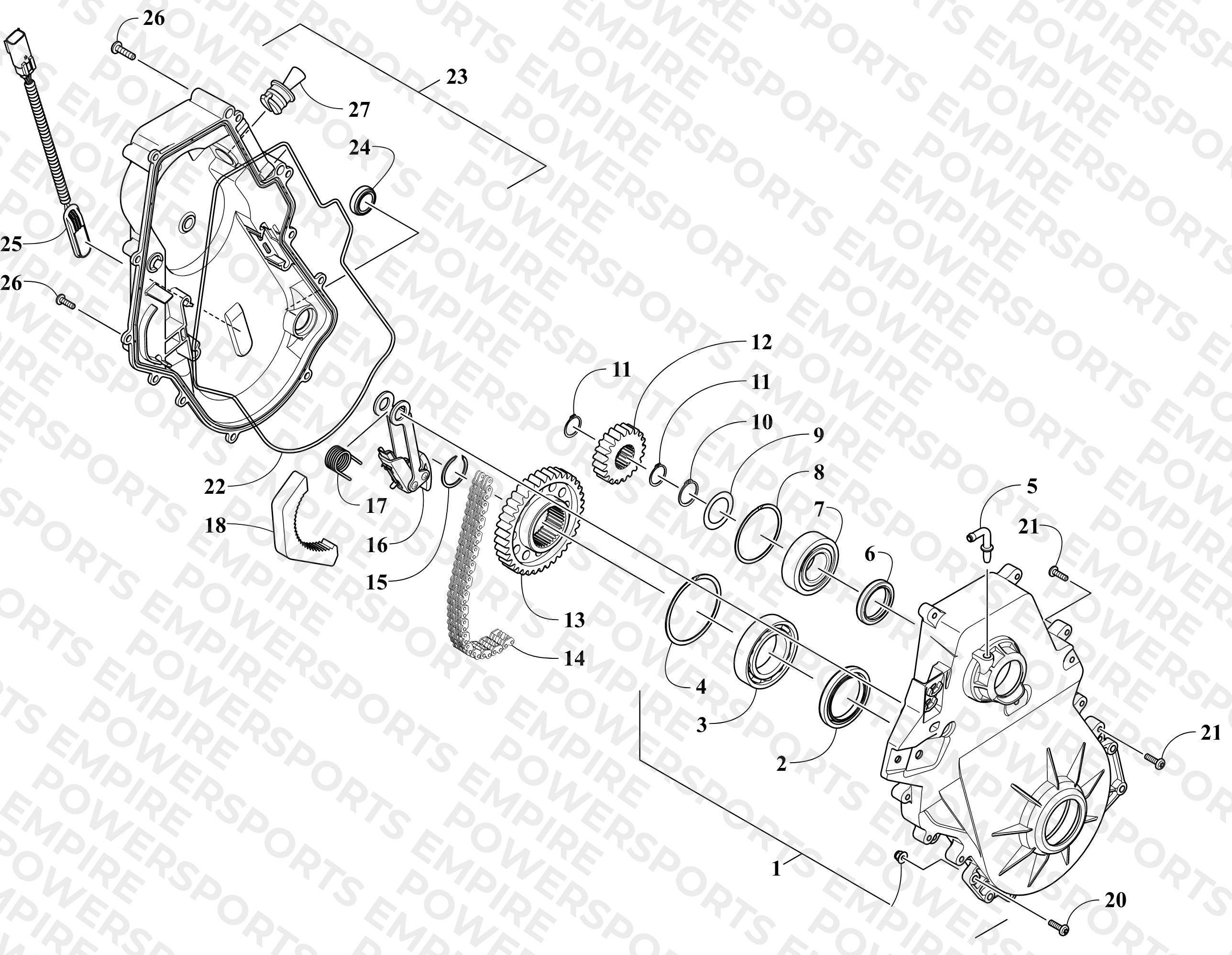 CHAIN CASE ASSEMBLY