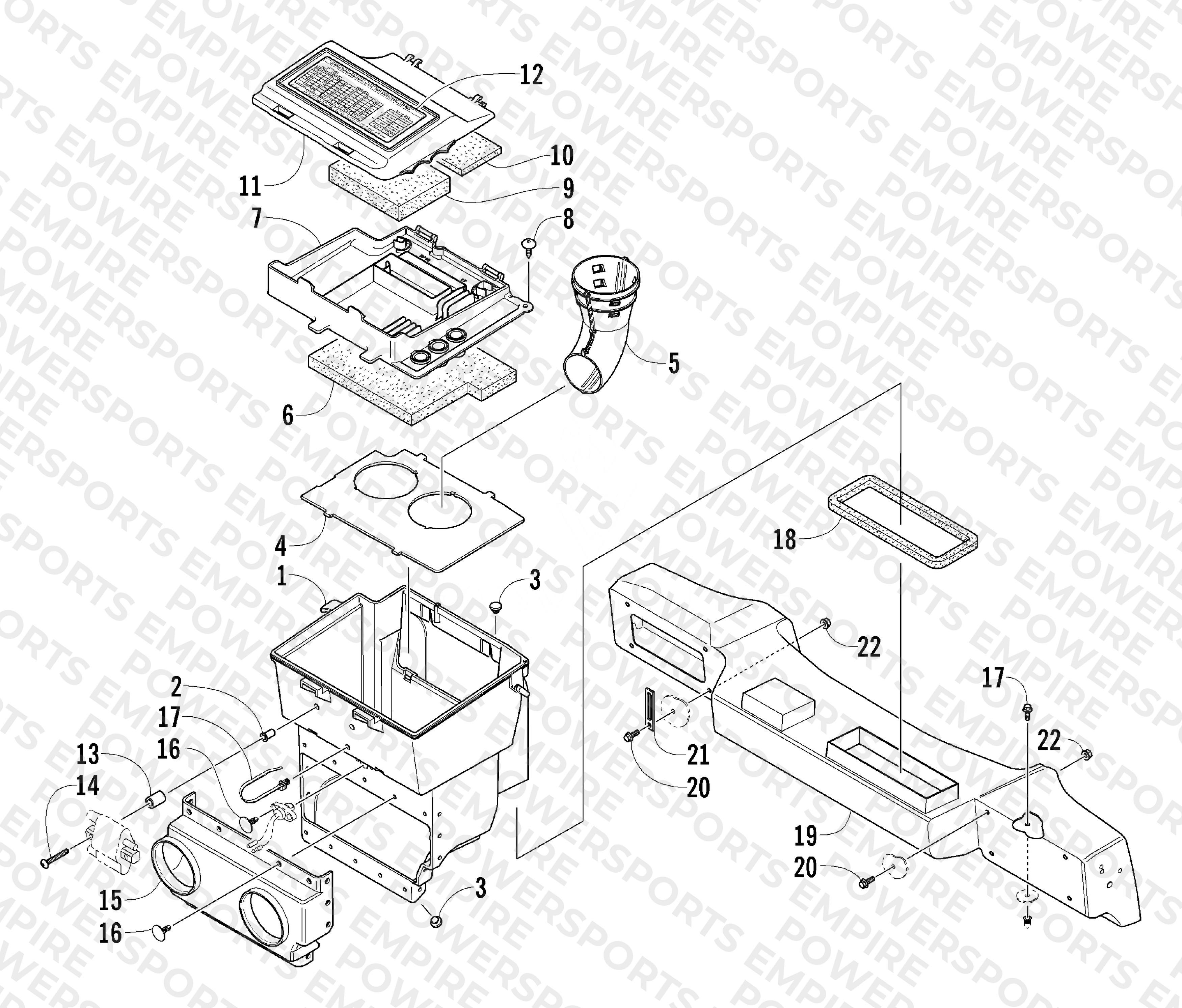 AIR SILENCER ASSEMBLY