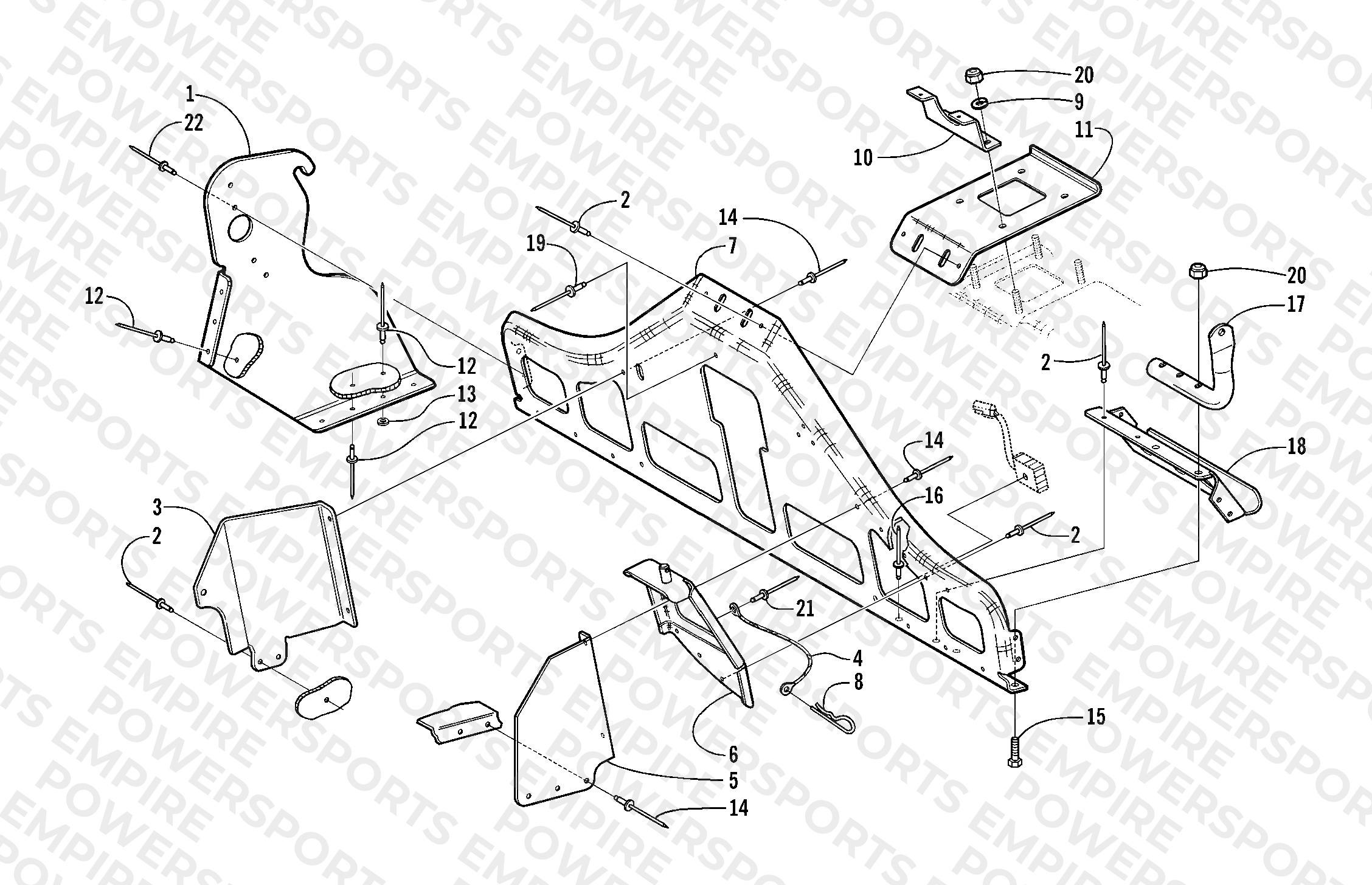 STEERING SUPPORT ASSEMBLY