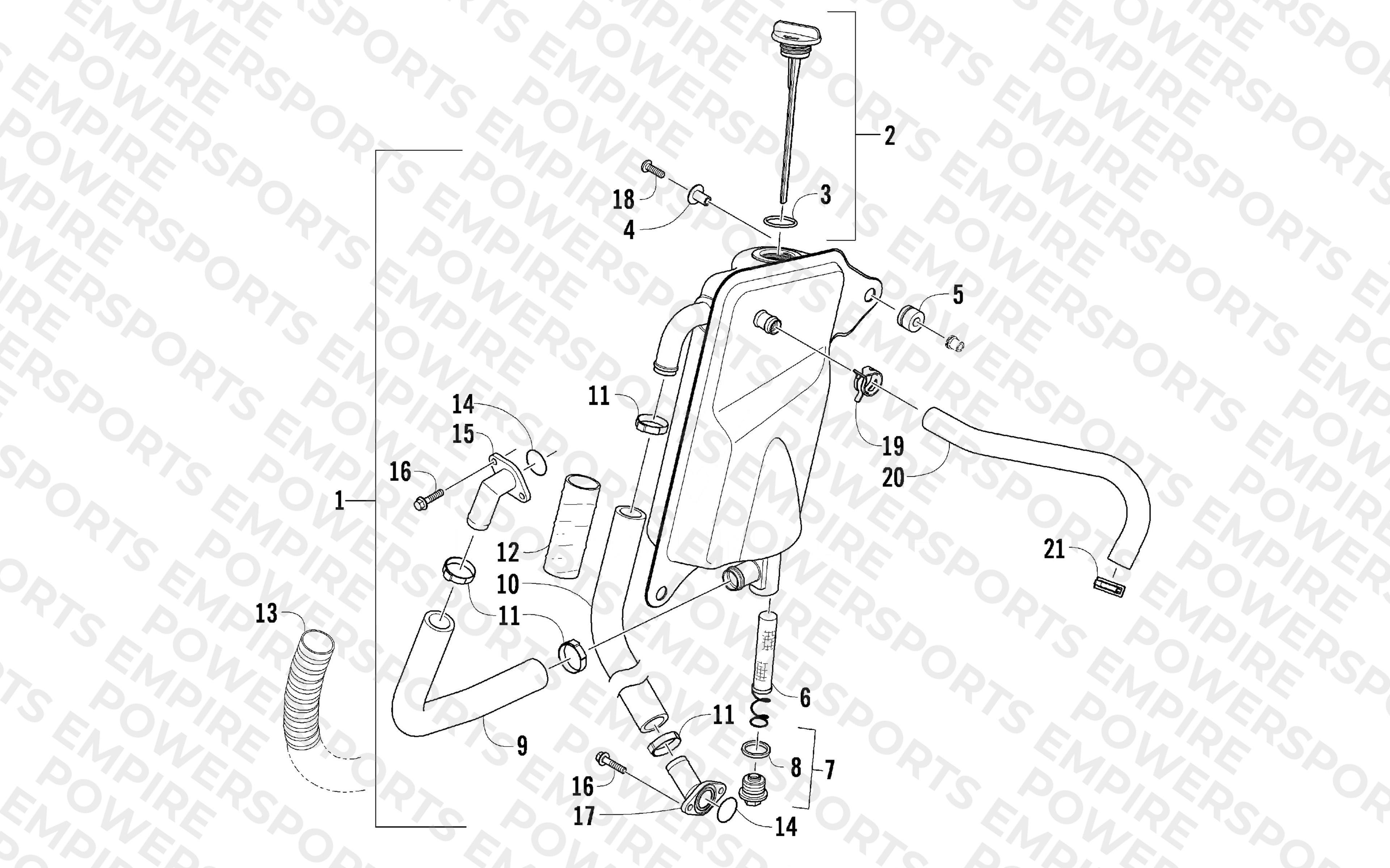 OIL TANK ASSEMBLY