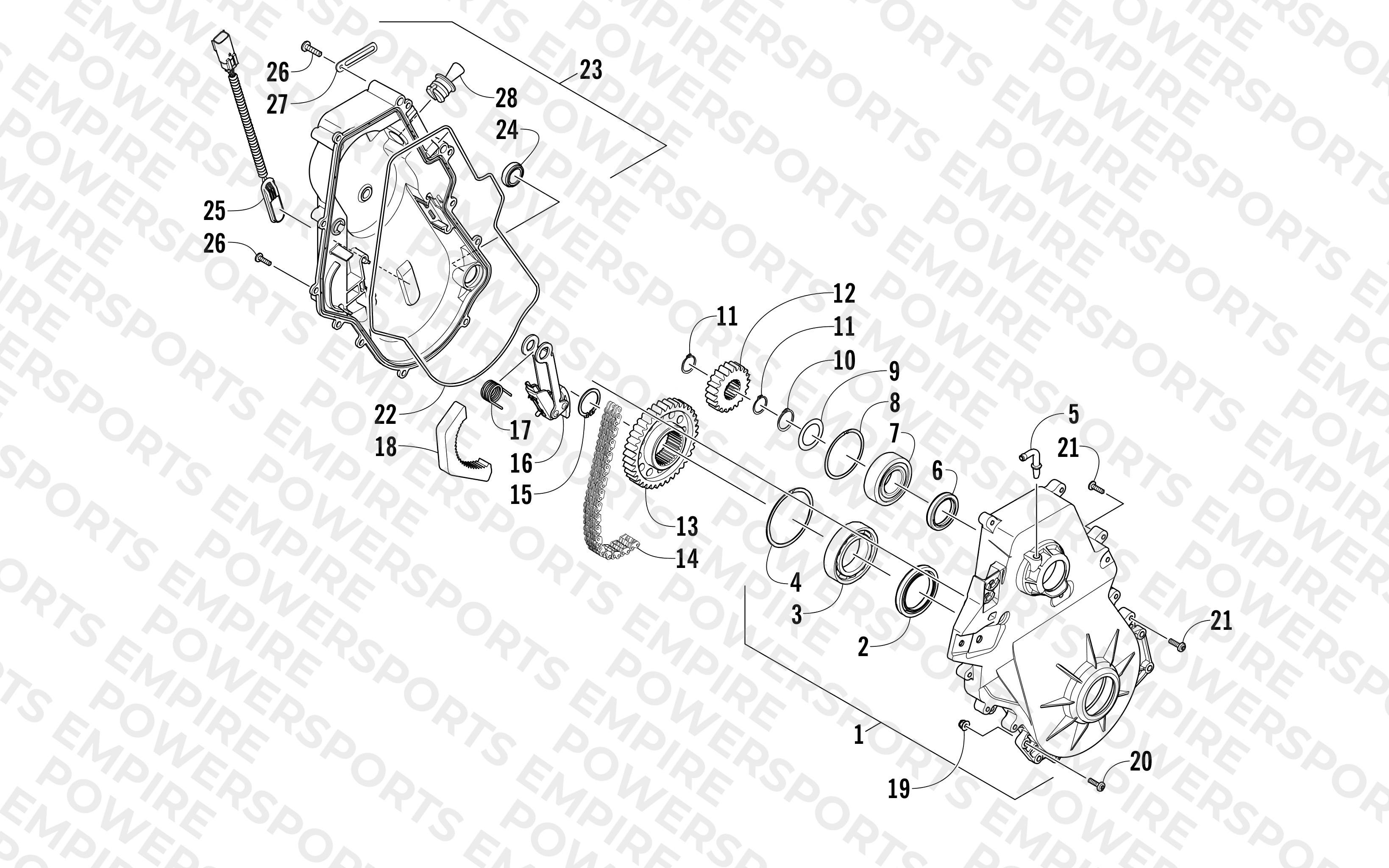 CHAIN CASE ASSEMBLY