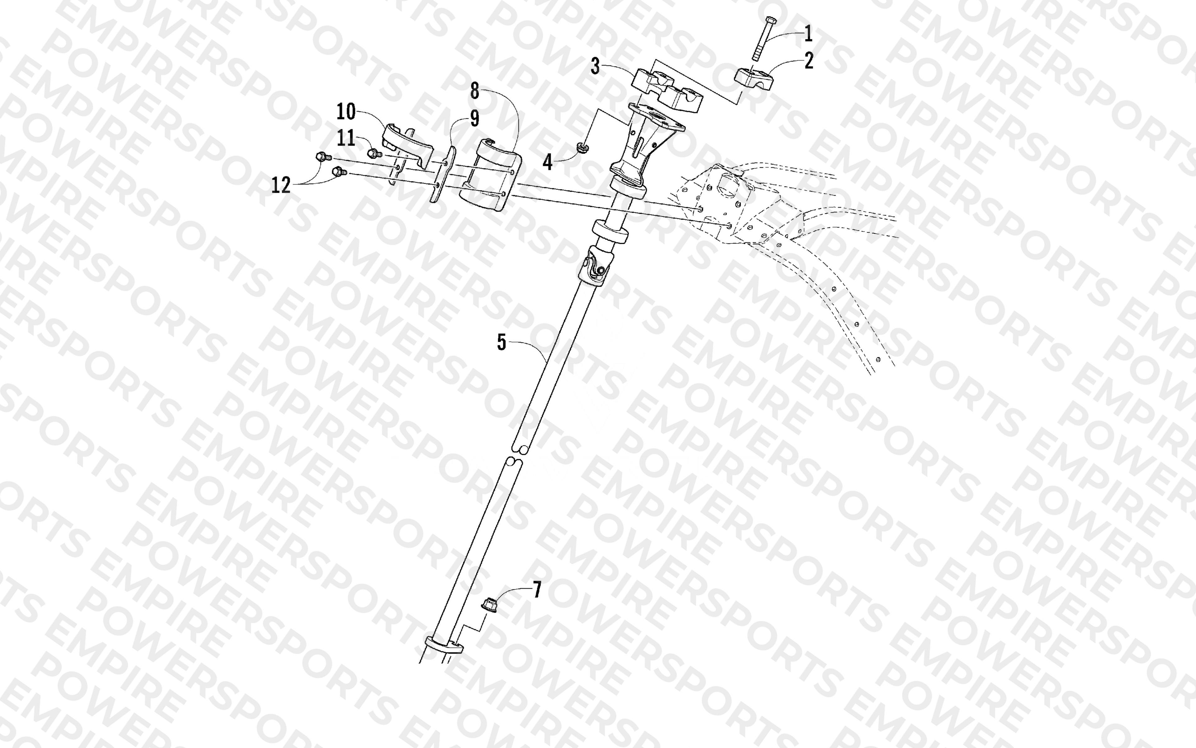 STEERING POST ASSEMBLY