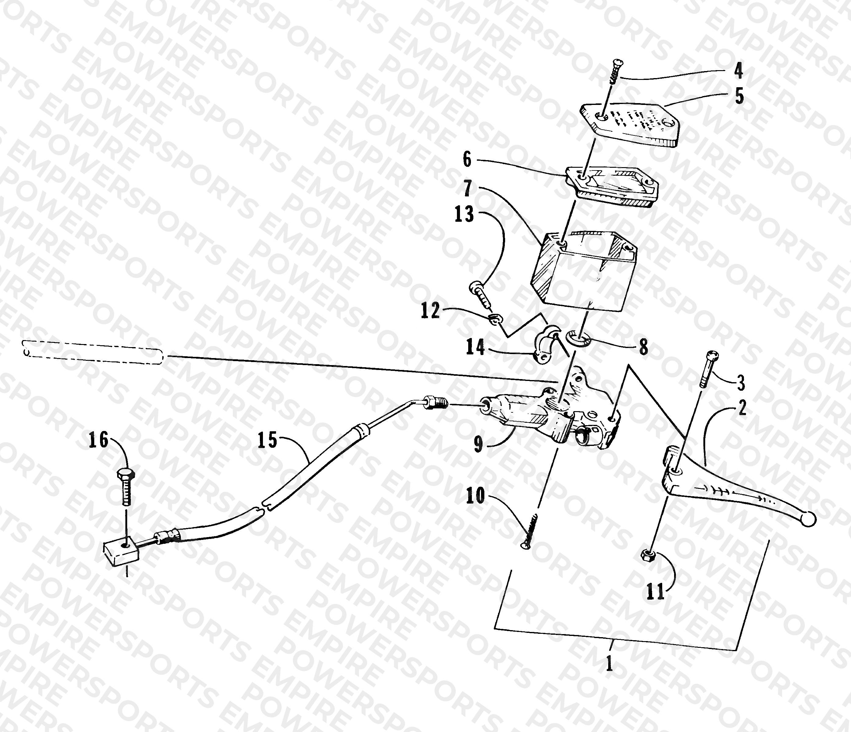 HYDRAULIC BRAKE CONTROL ASSEMBLY