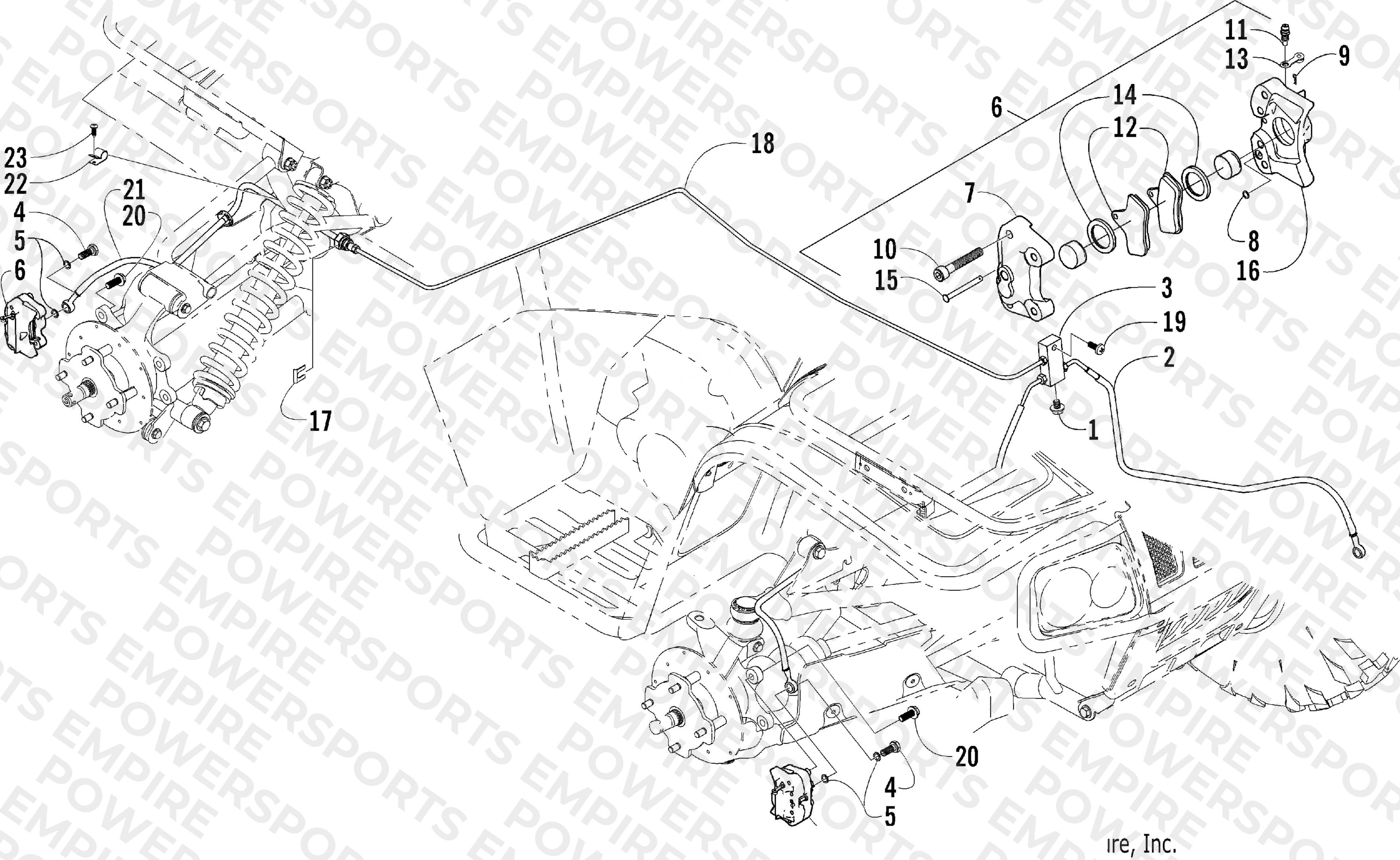 HYDRAULIC BRAKE ASSEMBLY