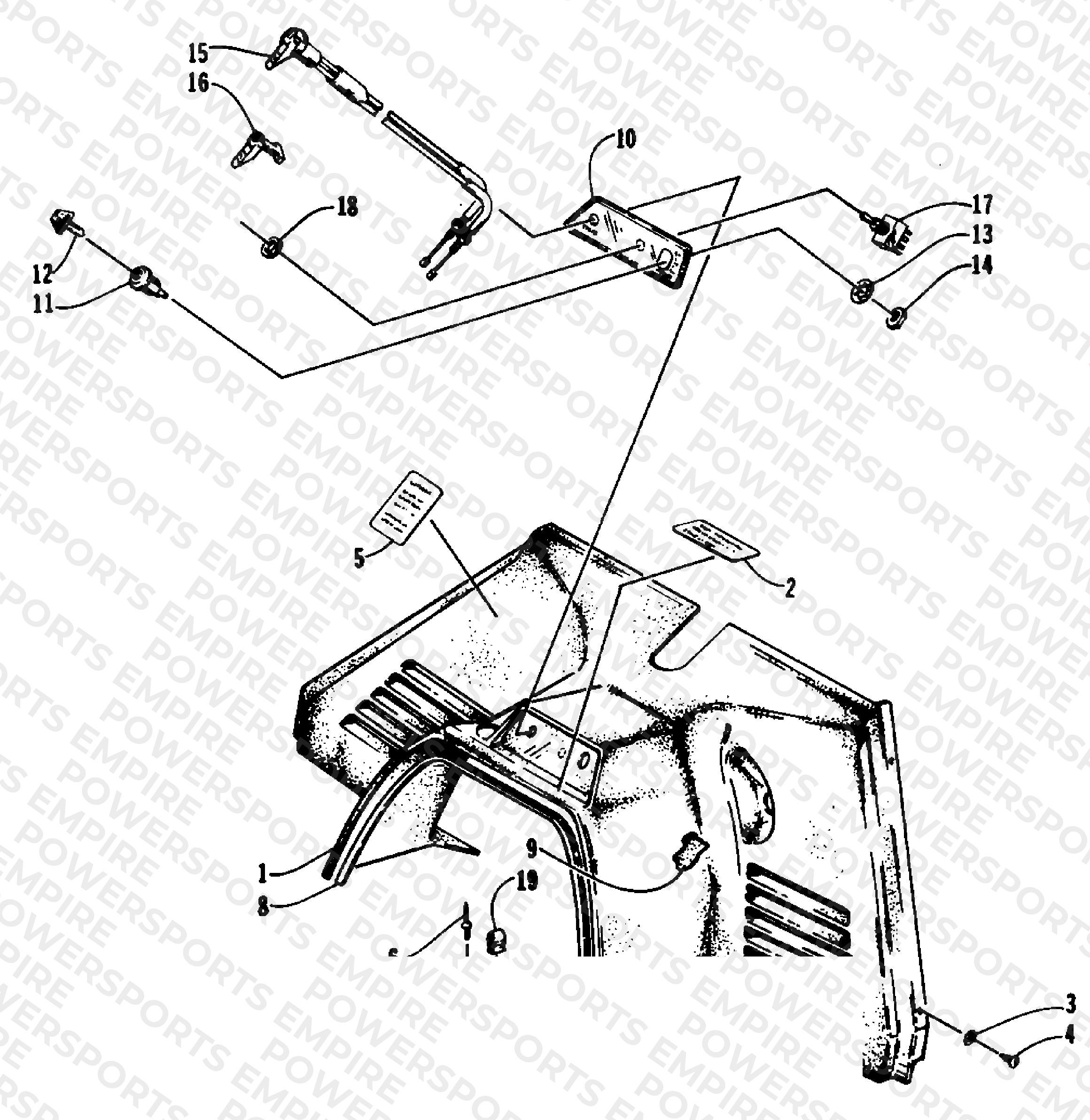 CONSOLE AND SWITCH ASSEMBLIES