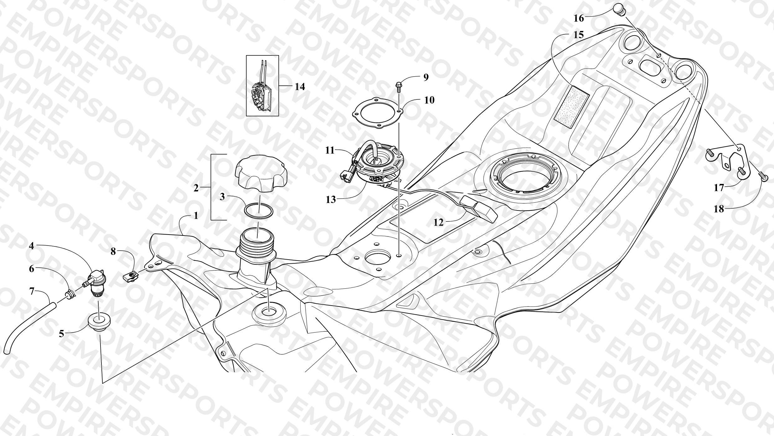 GAS TANK ASSEMBLY