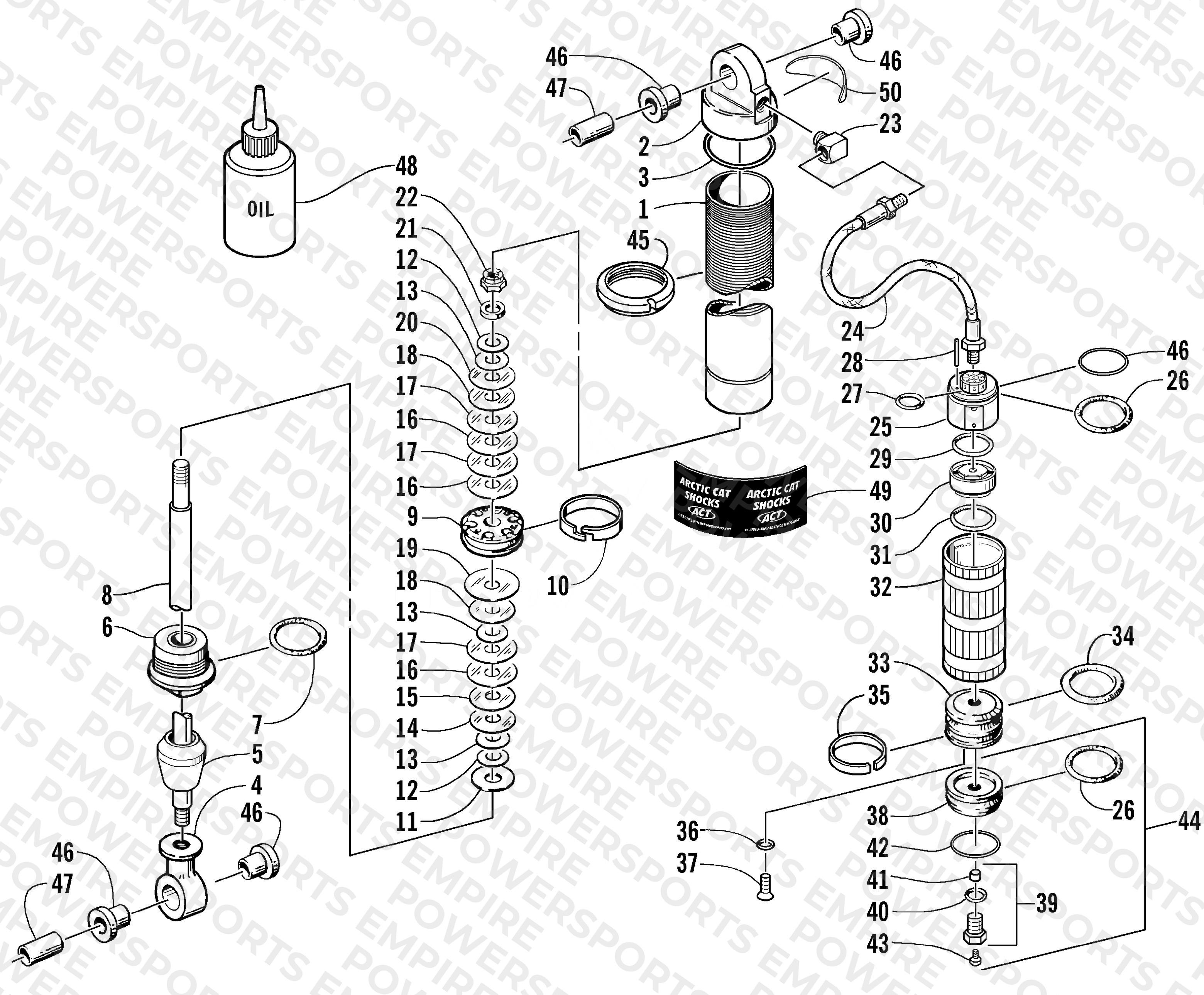FRONT SUSPENSION SHOCK ABSORBER