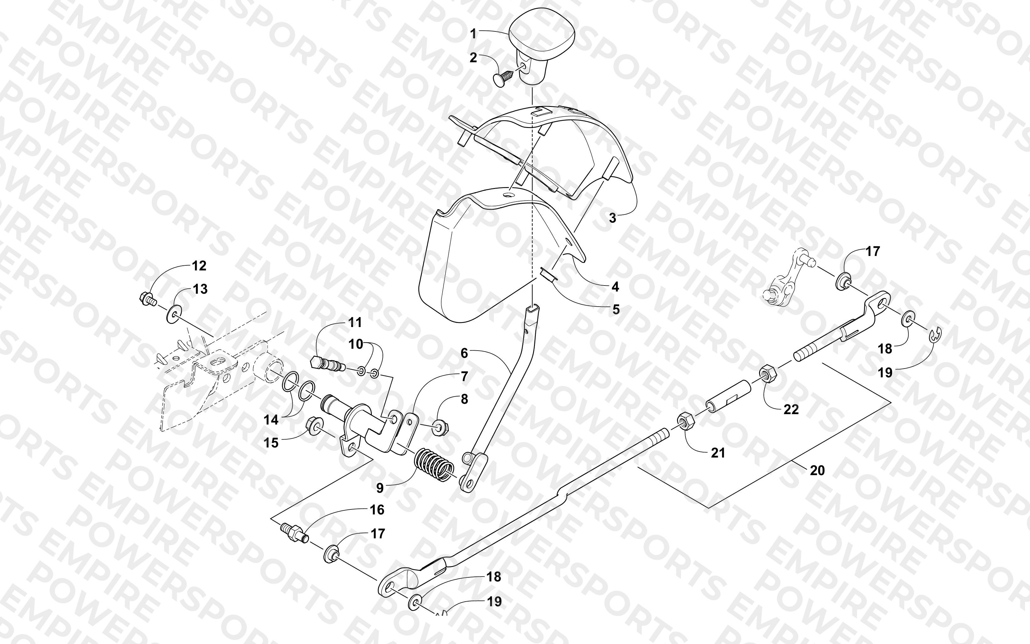 SHIFT LEVER ASSEMBLY
