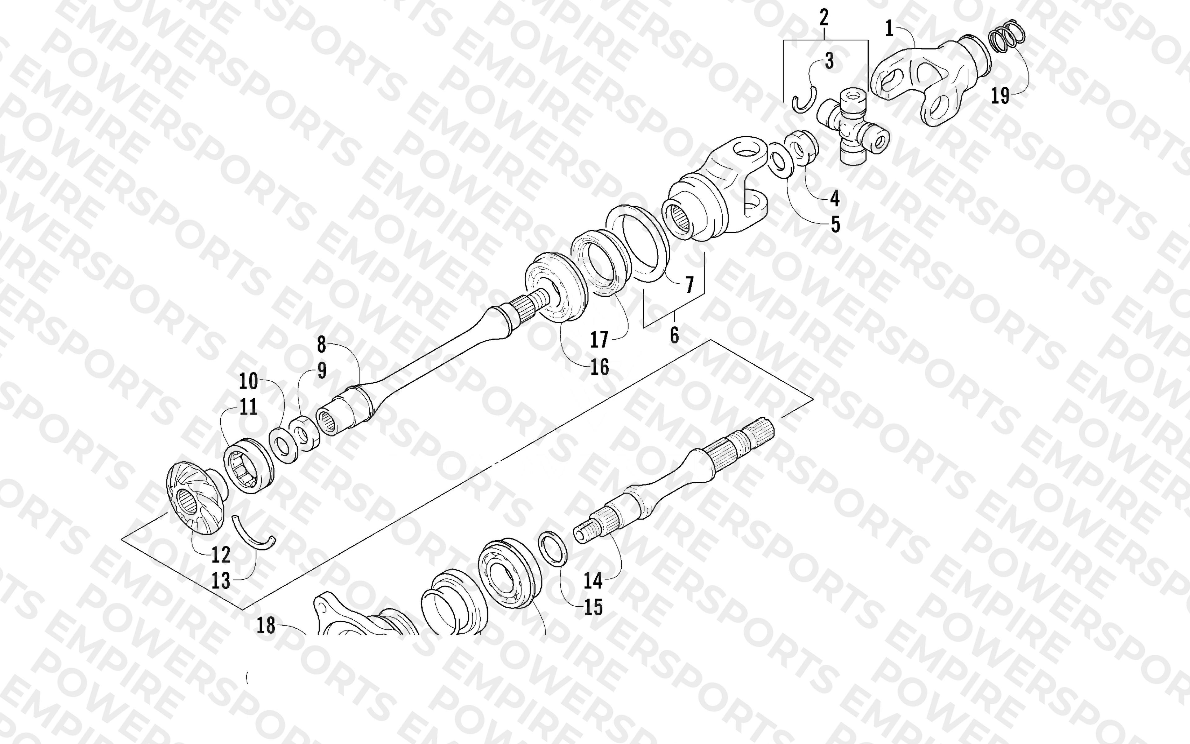 SECONDARY DRIVE ASSEMBLY