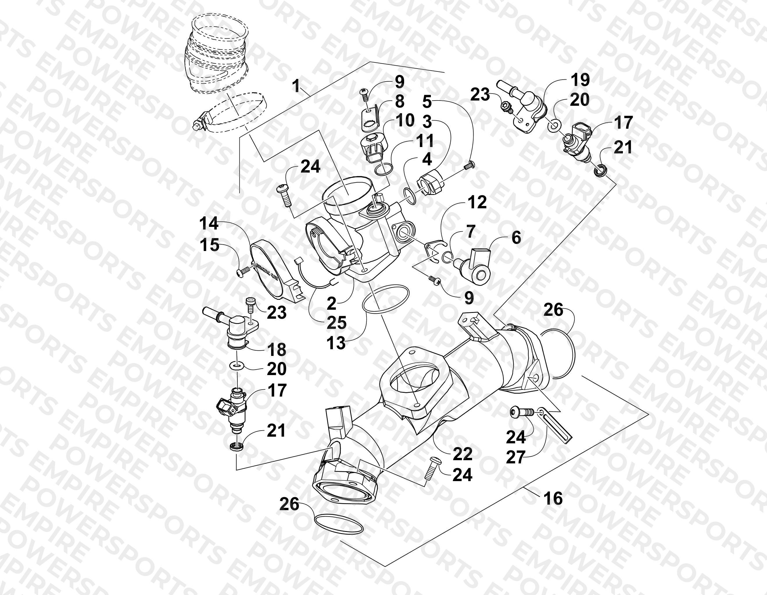 THROTTLE BODY ASSEMBLY