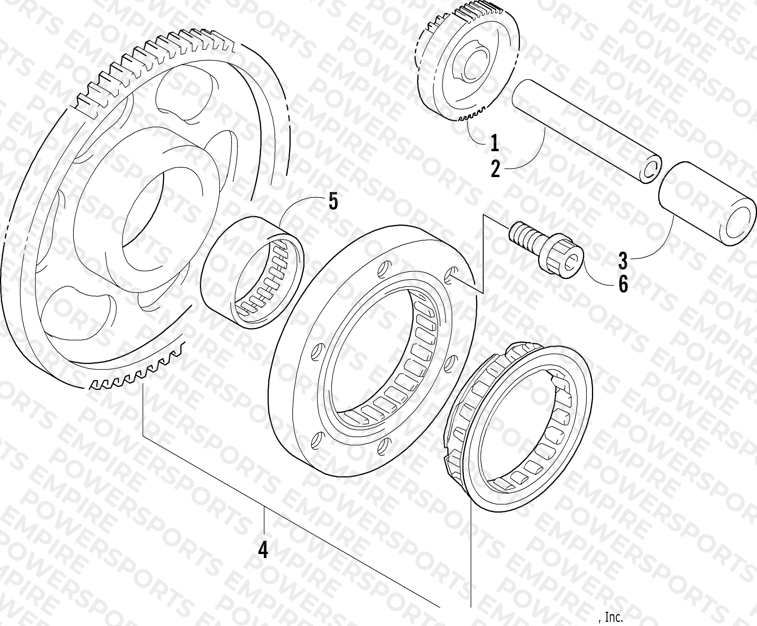 STARTER CLUTCH ASSEMBLY
