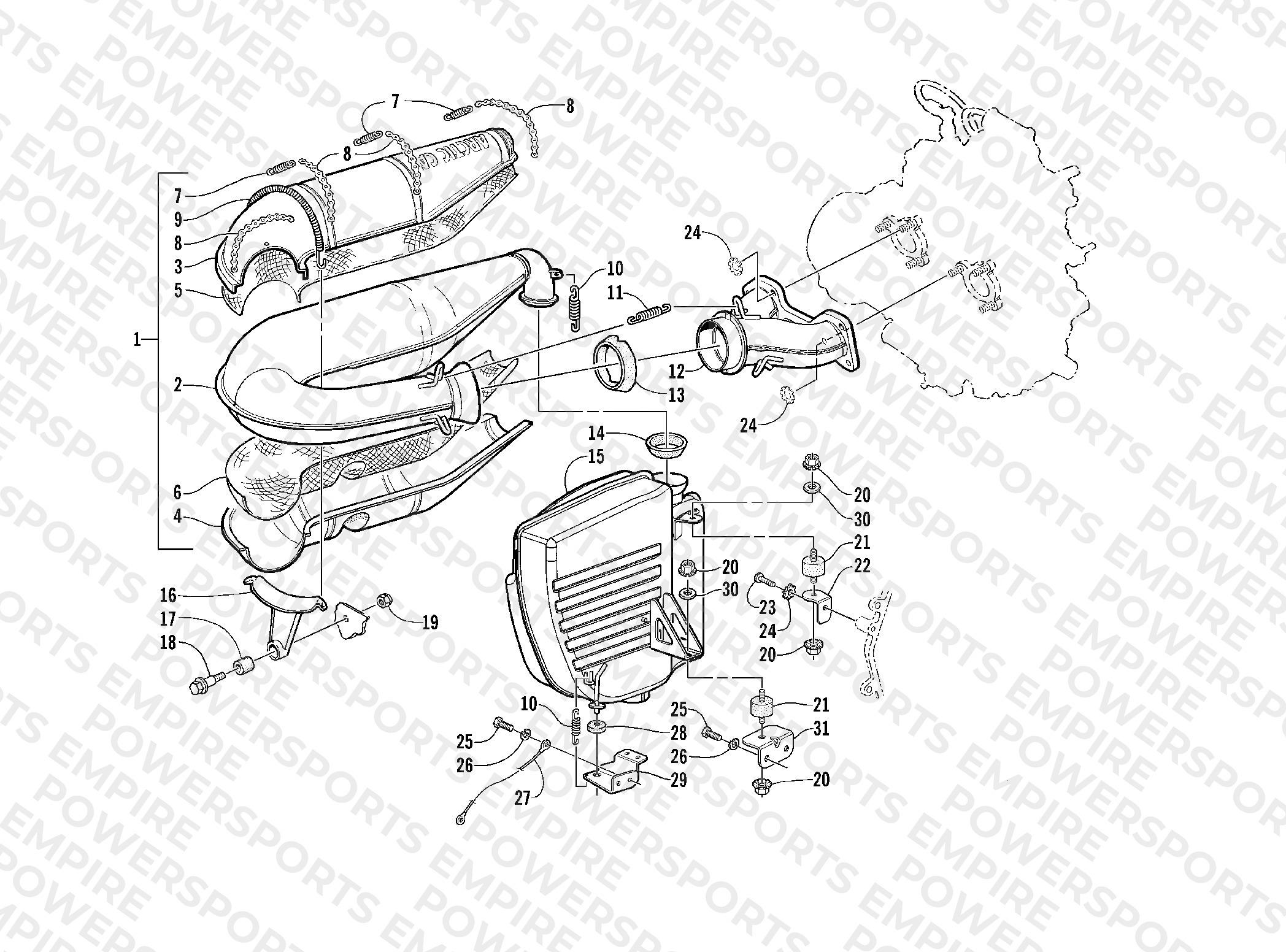 EXHAUST ASSEMBLY