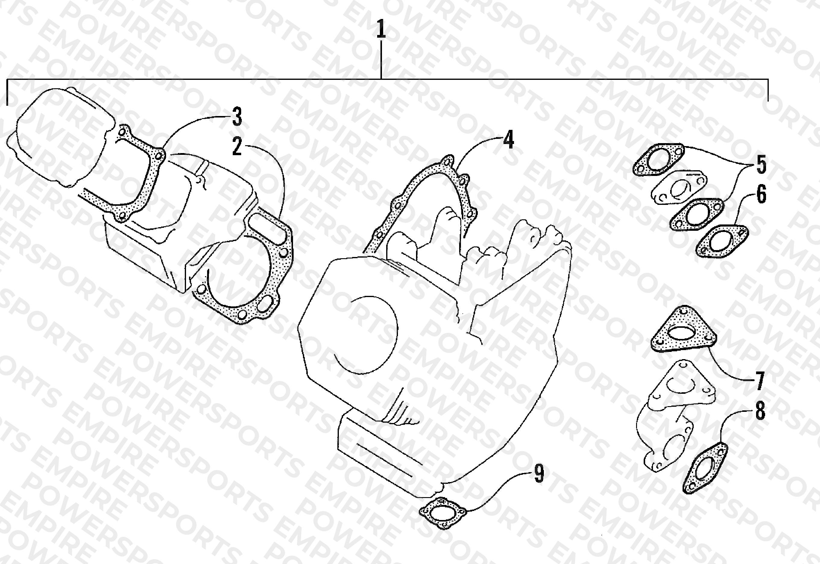 GASKET SET (OPTIONAL)